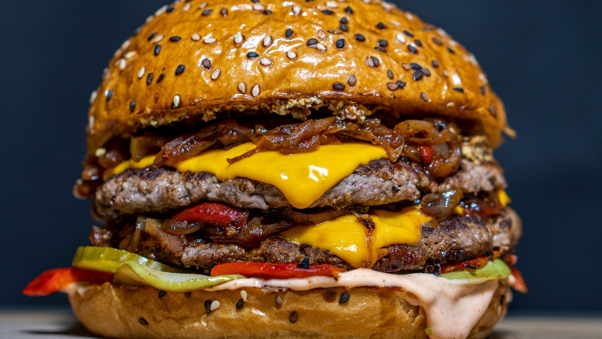 6. Le « célèbre » hamburger géant