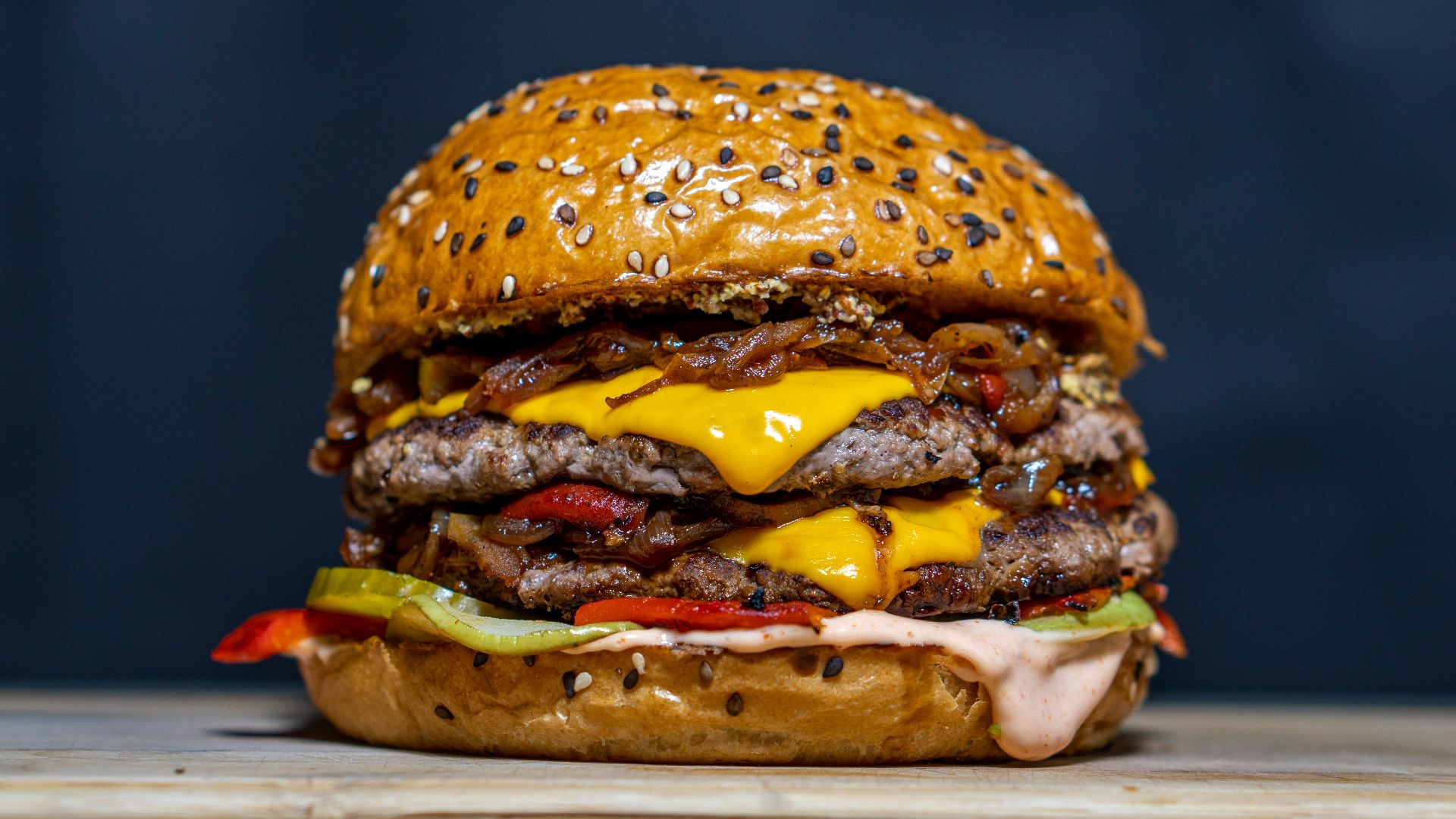 5. Burger au bœuf