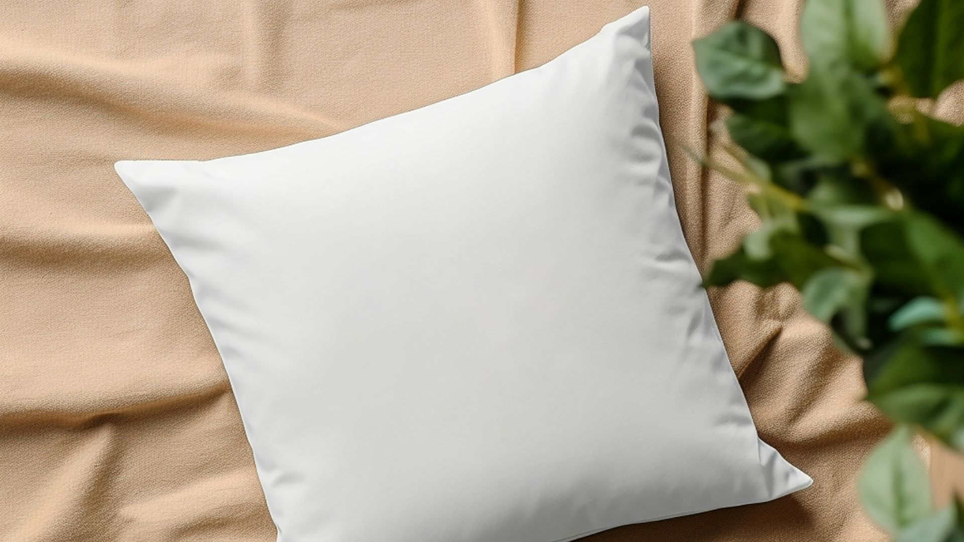 18. Debout sur un coussin
