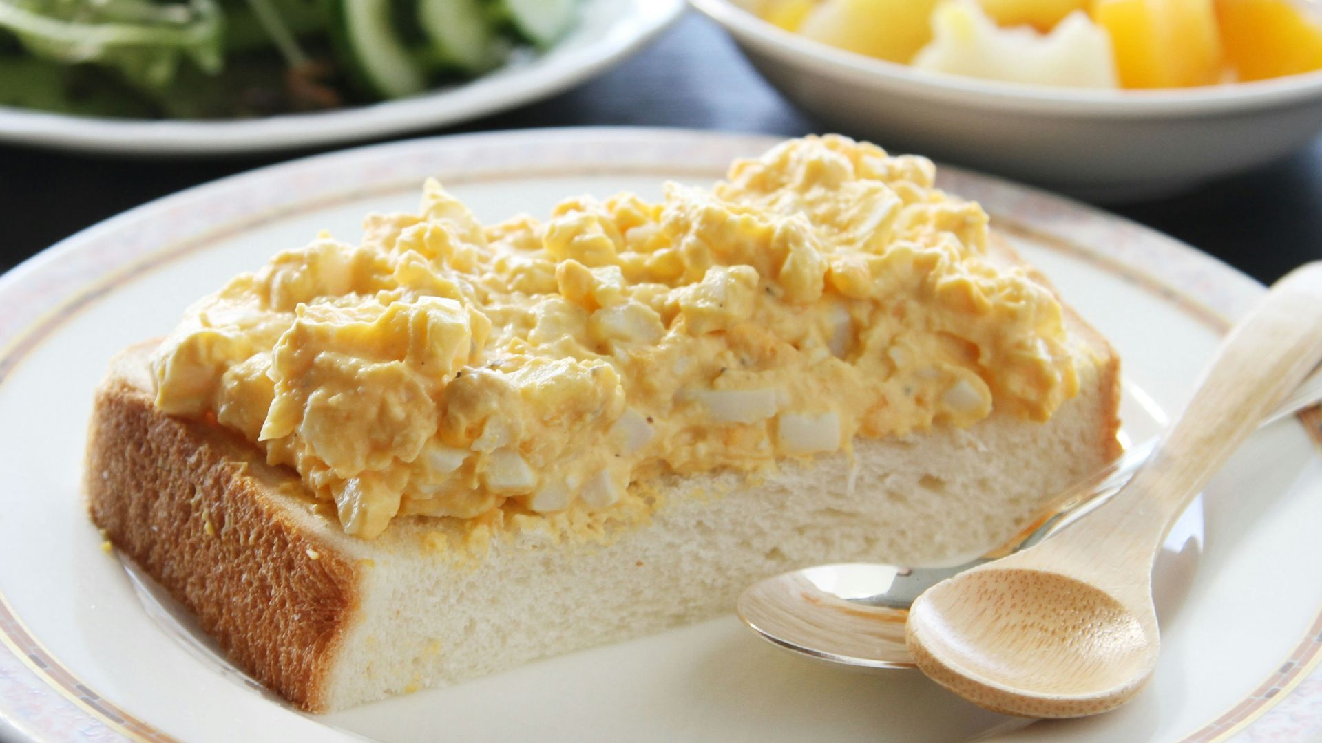 7. Wrap à la salade d'œufs sans laitue