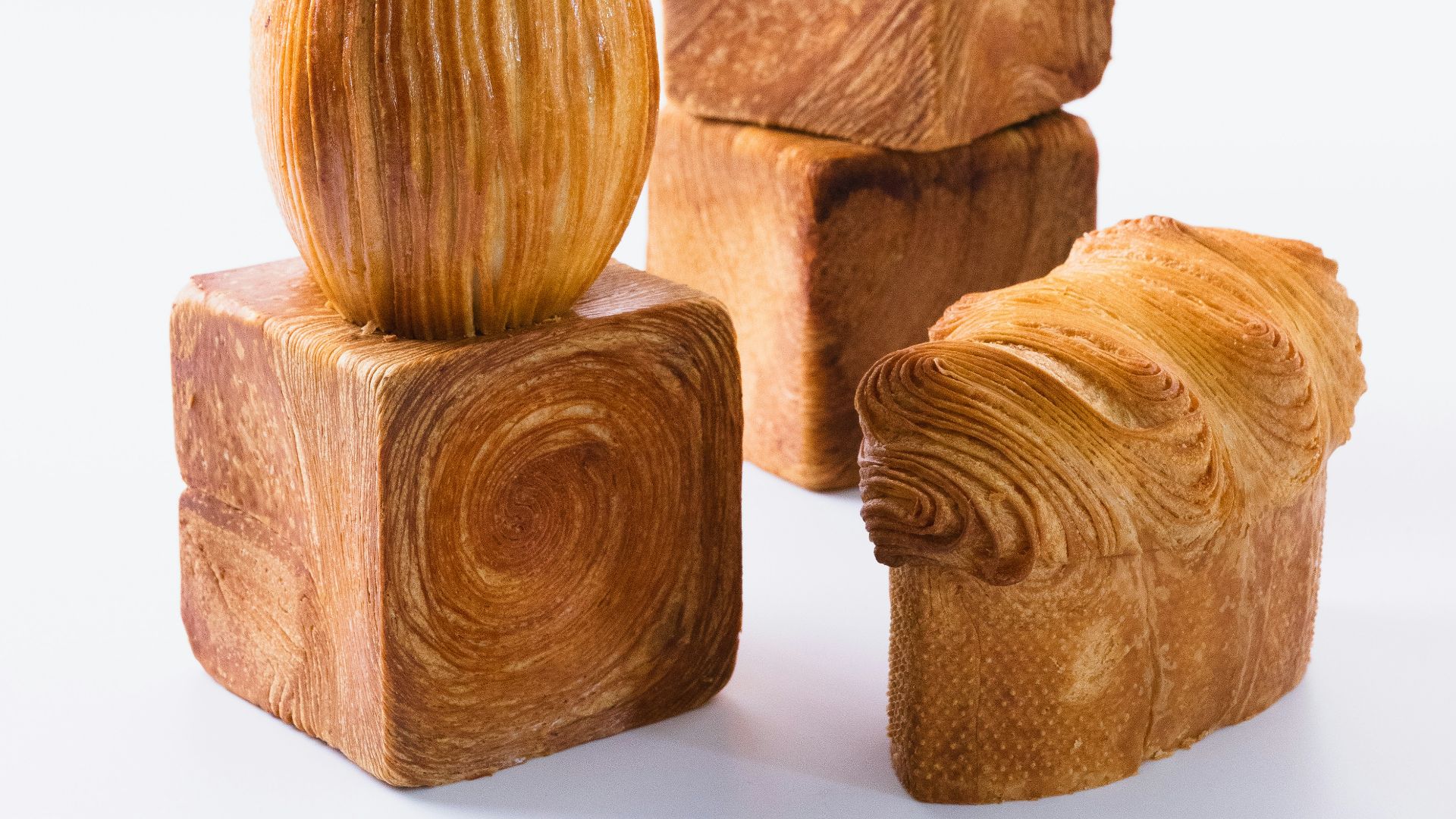 10. Croissants en cubes