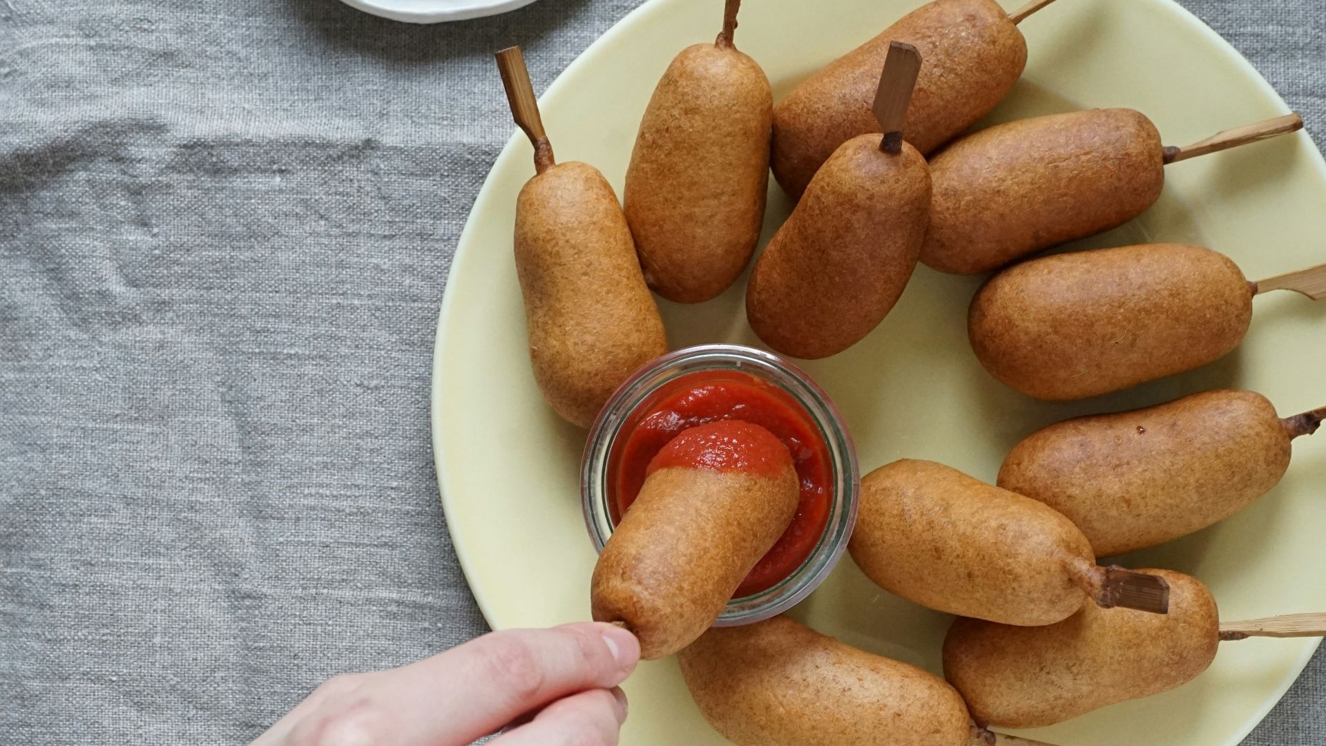 15. Corn dogs surgelés