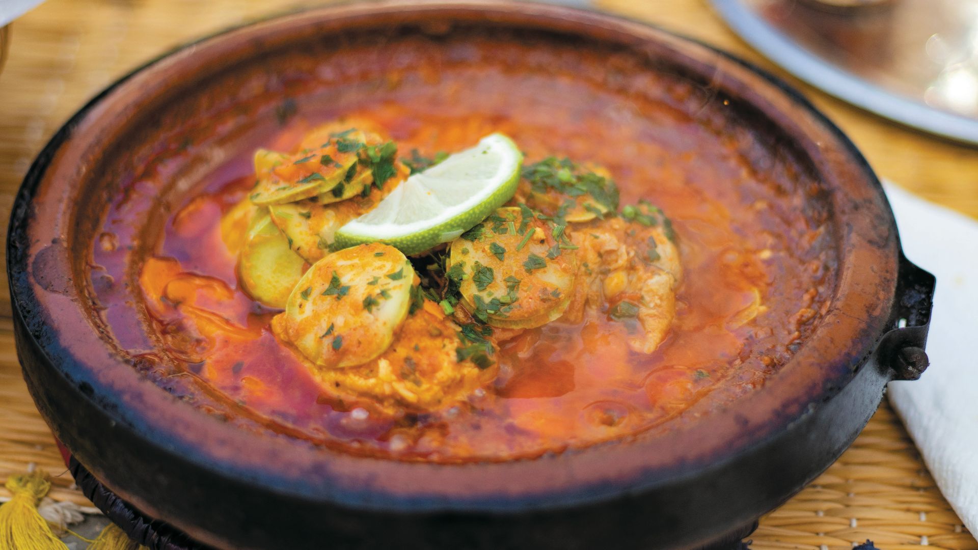 15. Poulet à la marocaine avec du couscous