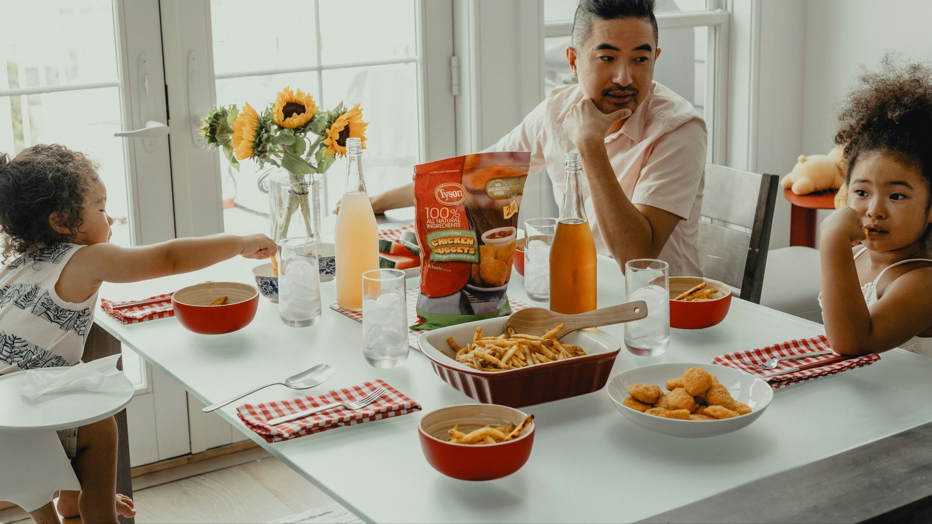 9. Les plats à emporter semblent plus pratiques pour les familles