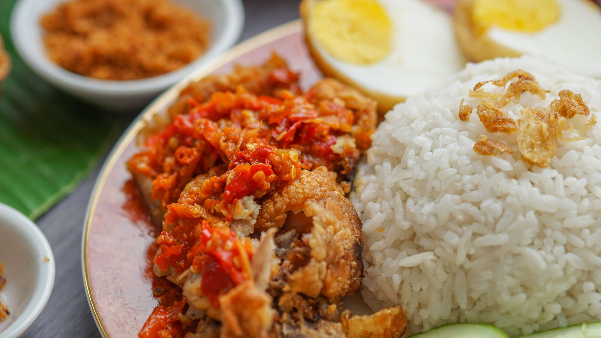8. Riz et poulet