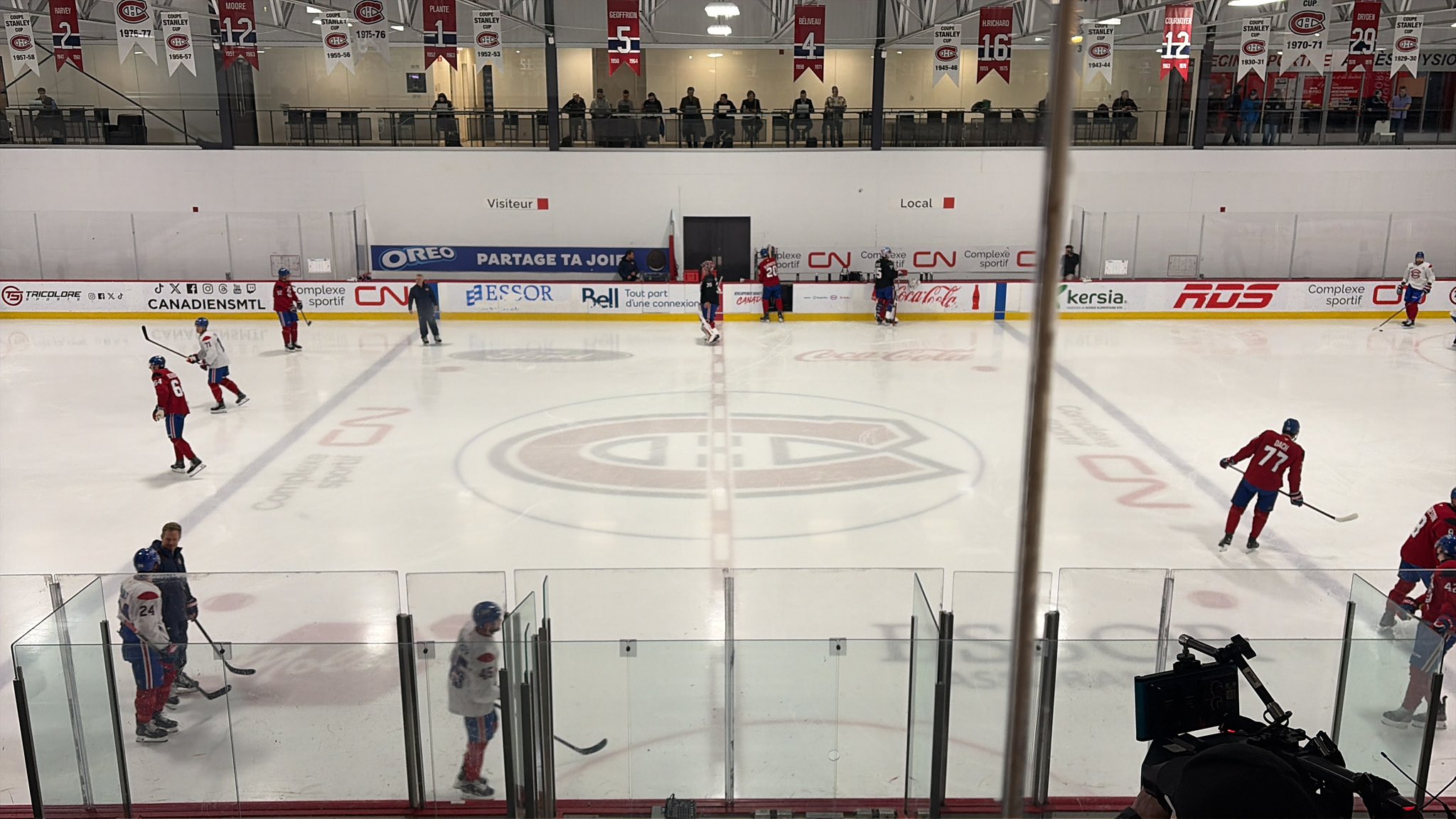 Lineup in practice: Martin St-Louis opens up