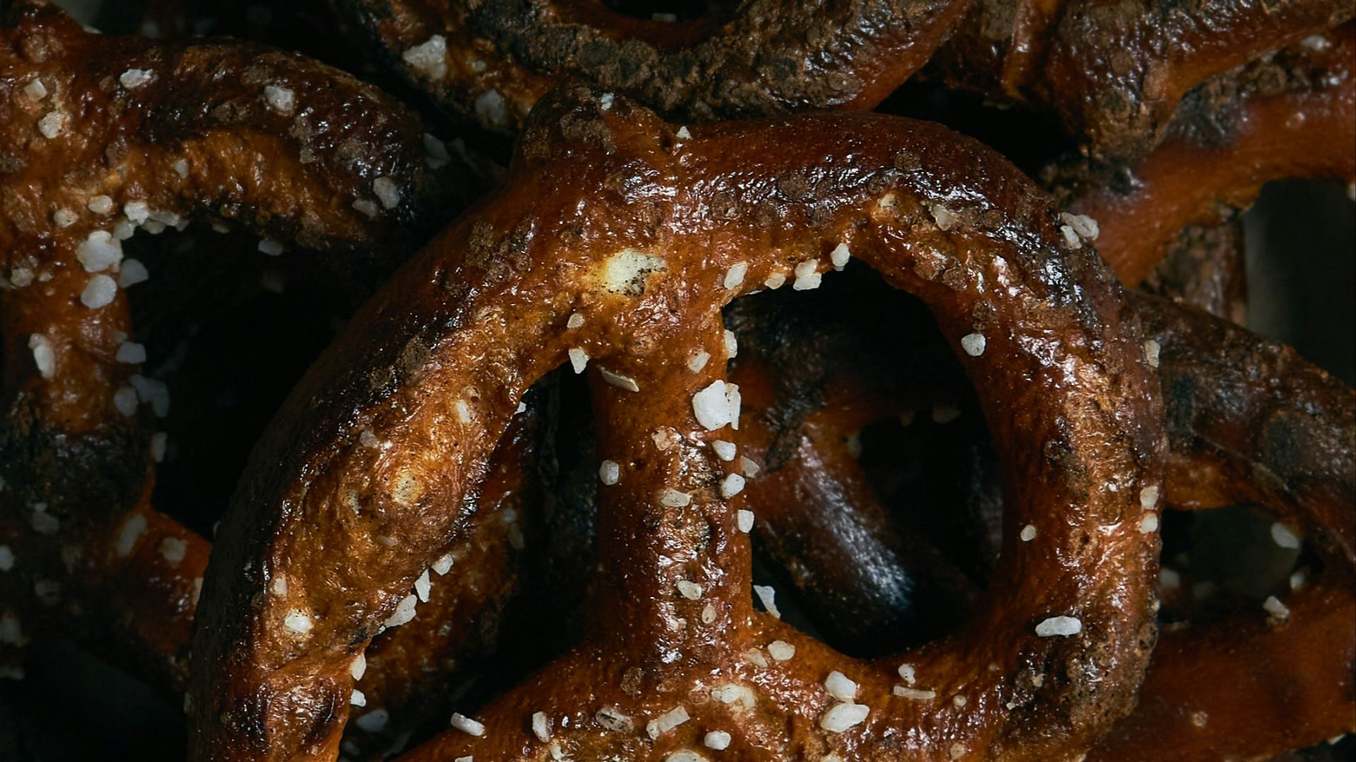 7. Caramel salé et bretzels