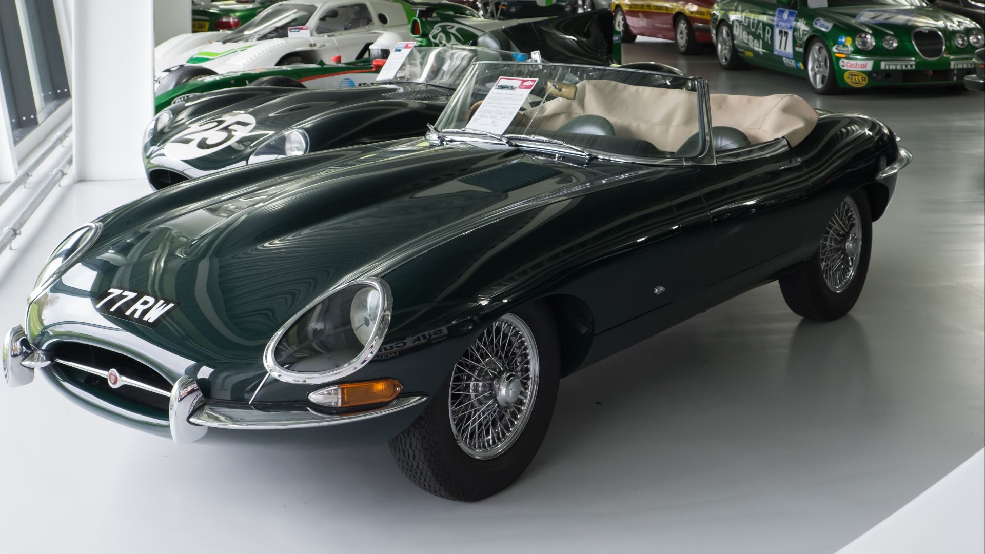 3. Jaguar Type E Roadster