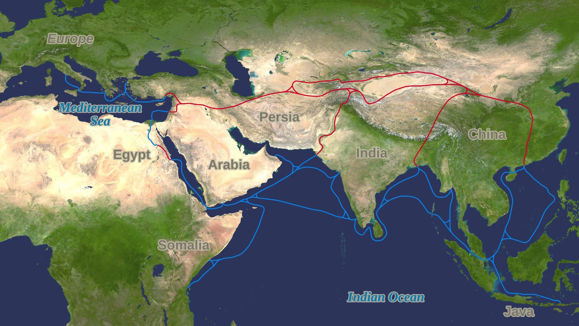 1. Les réseaux commerciaux de la Route de la Soie