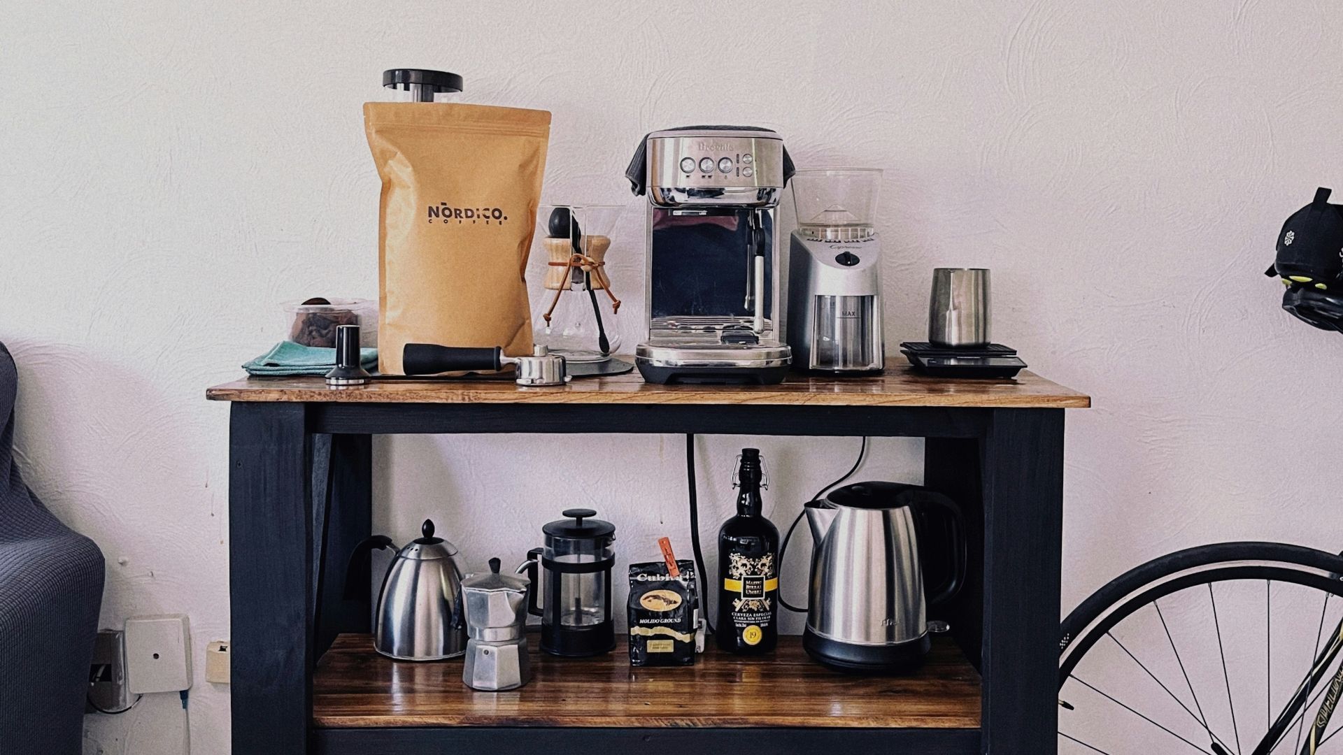 15. Aménager un coin café plutôt que de suivre une routine matinale