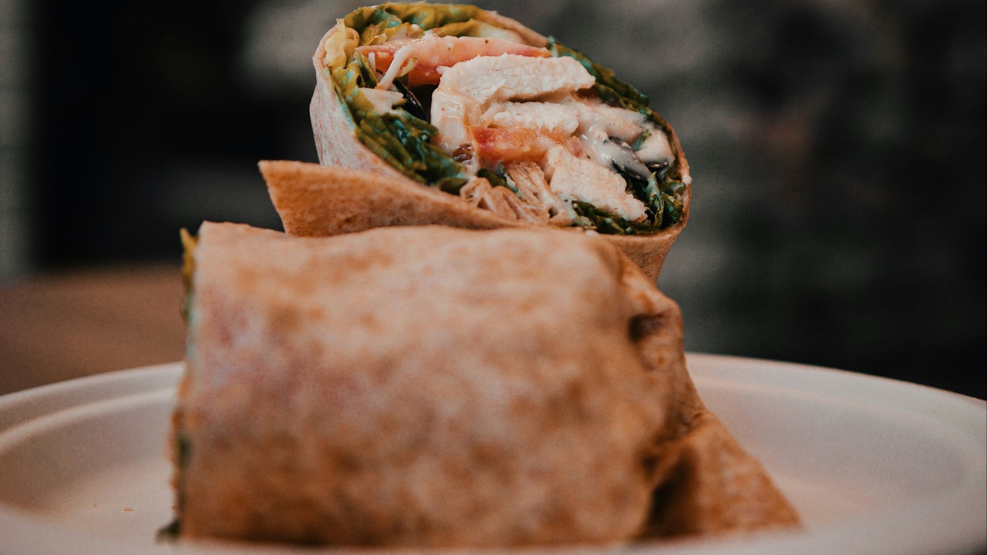 7. Wrap César au poulet