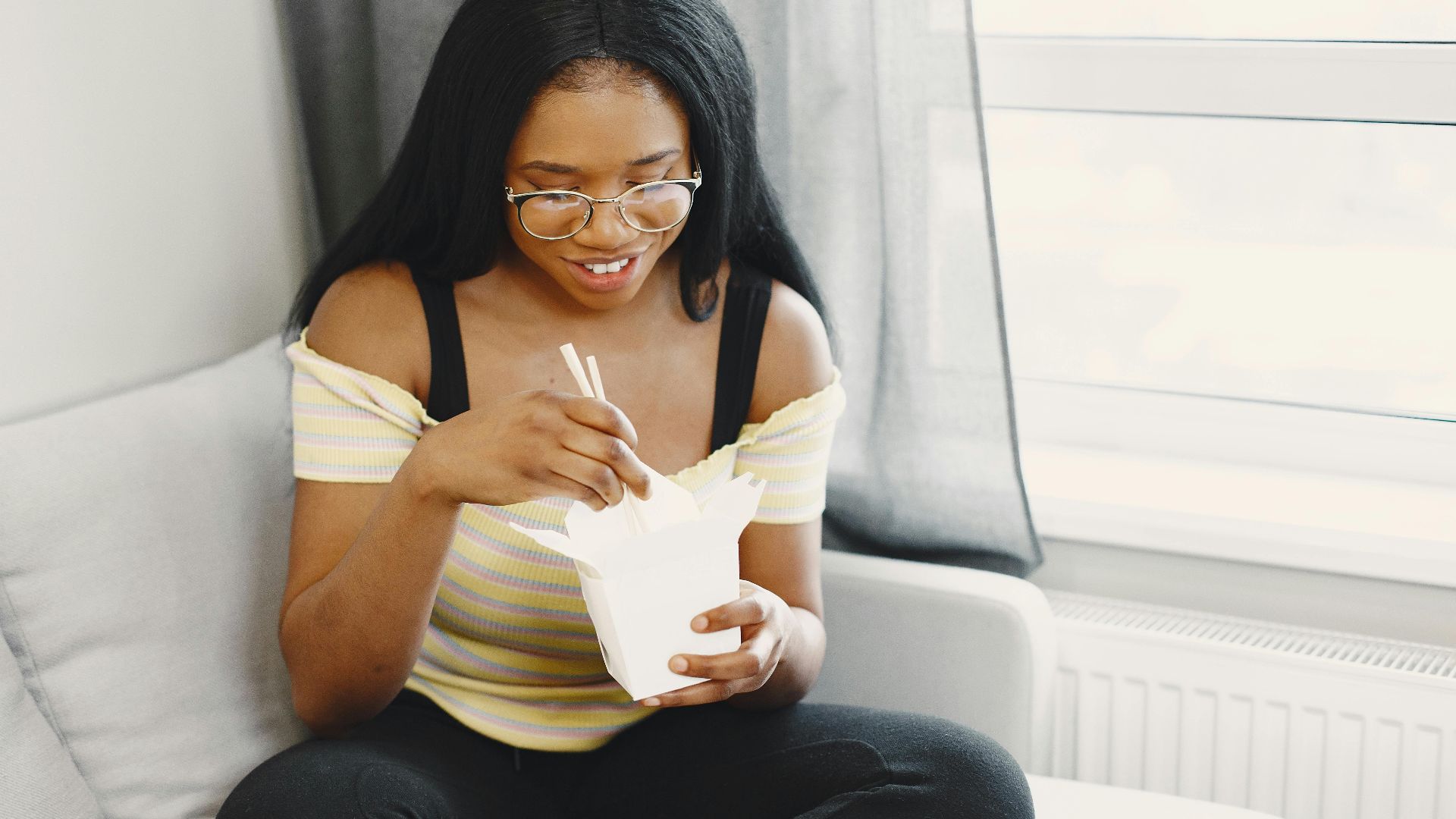 6. Les plats à emporter peuvent offrir plus d'intimité