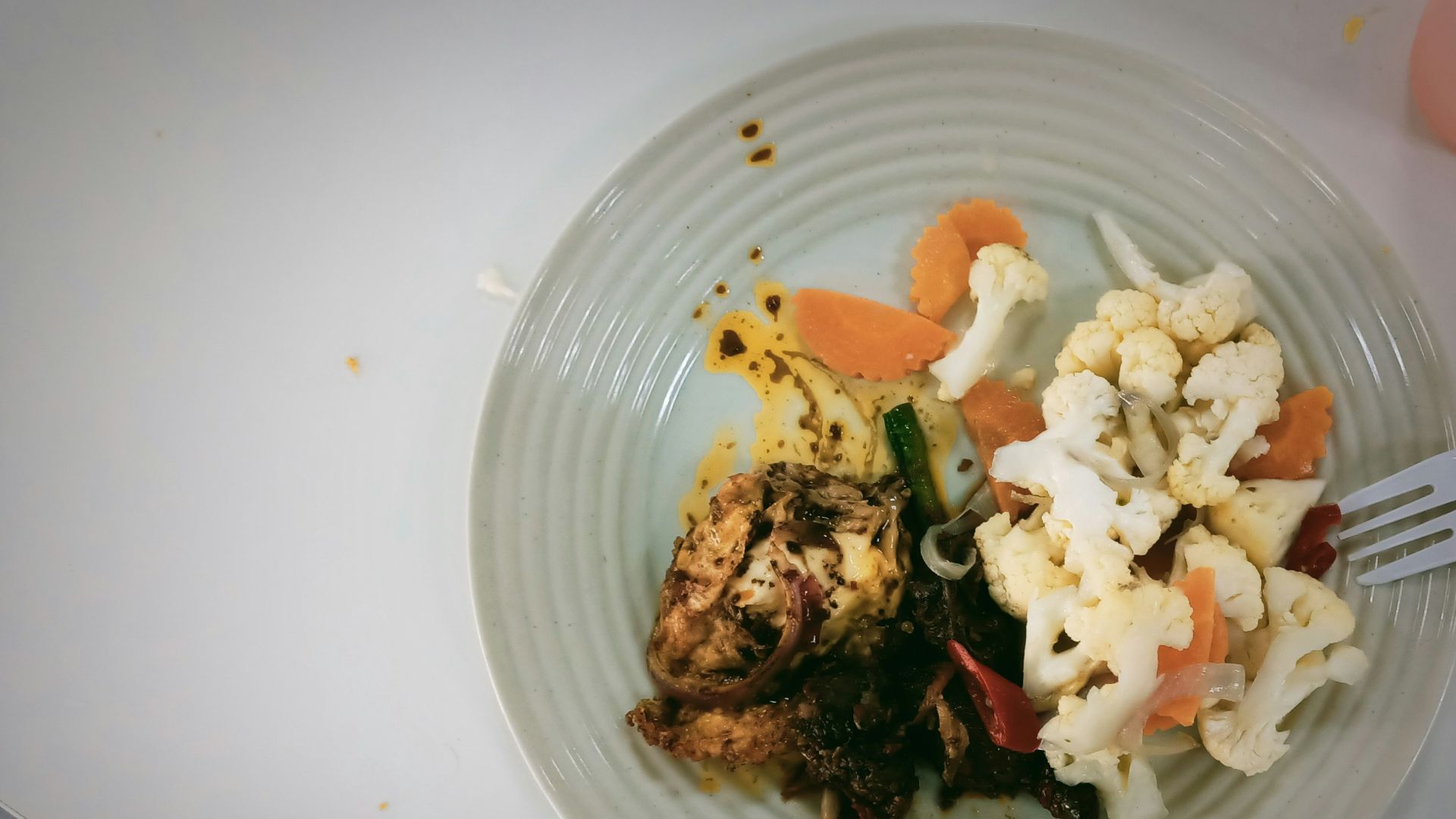 5. Remplissez la moitié de votre assiette de légumes