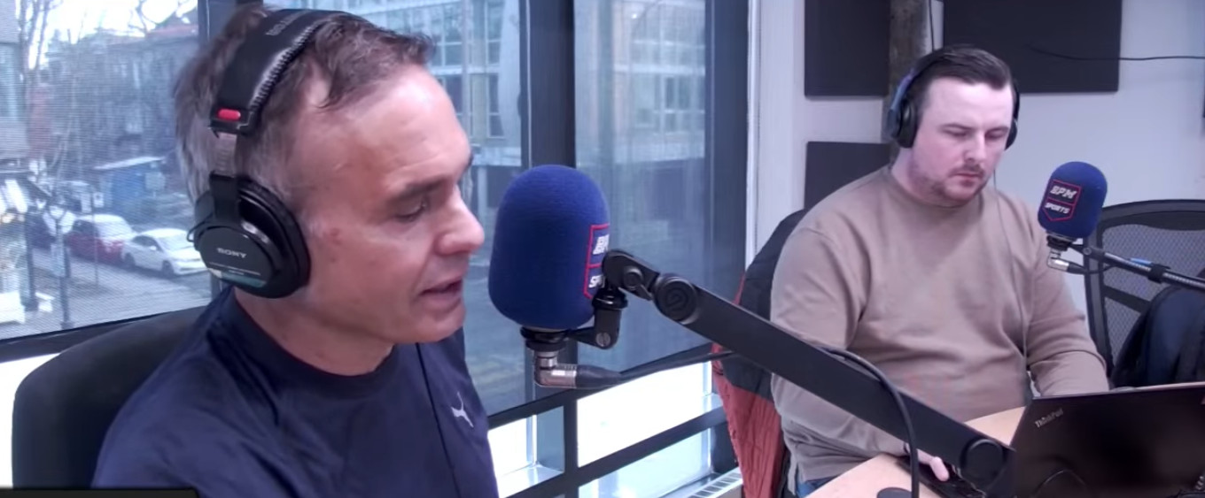 Gilbert Delorme fell off his daughter’s roof (but he’s on the radio this morning)