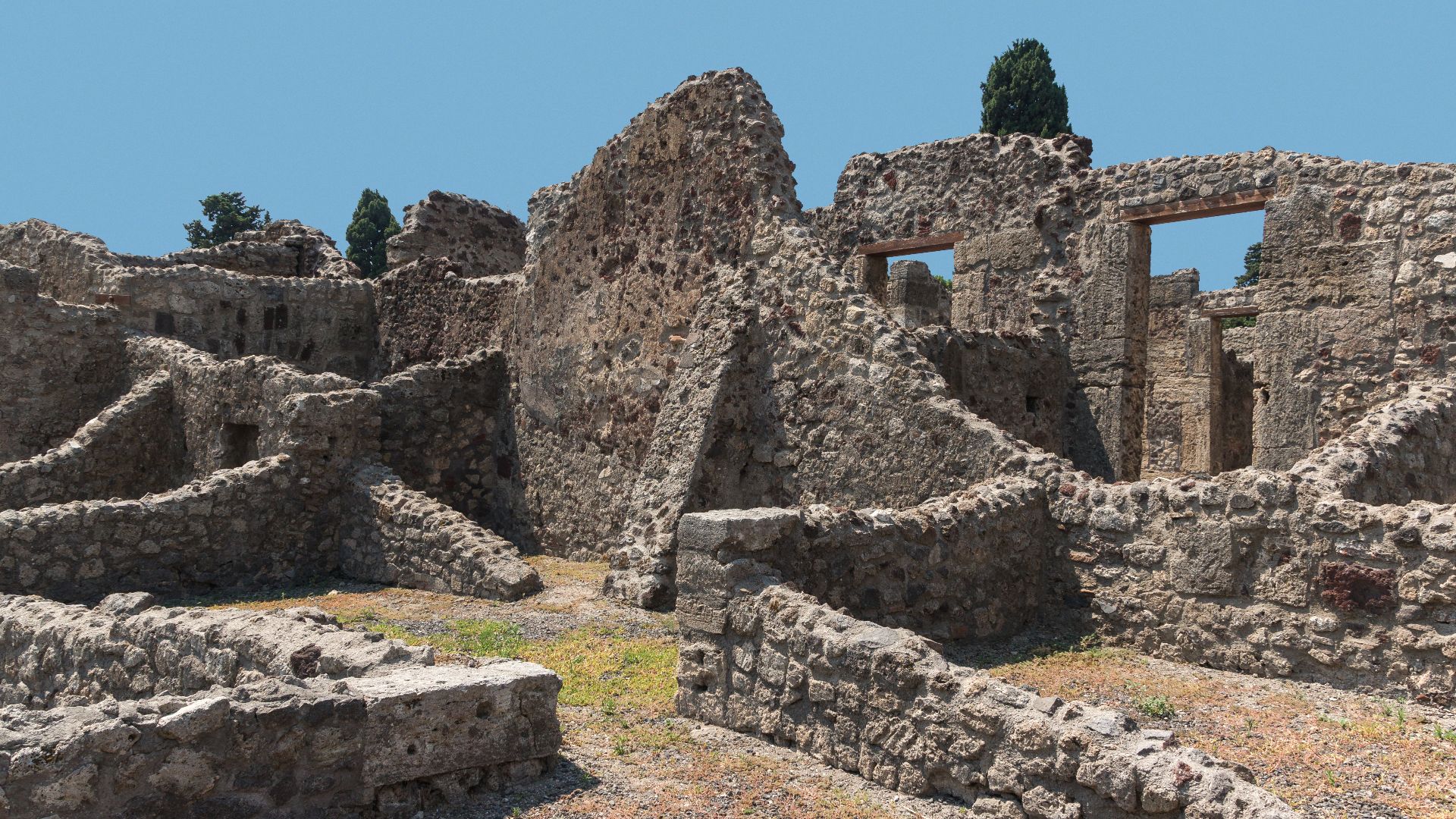 19. Pompéi a été préservée par les cendres volcaniques