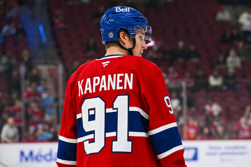 Oliver Kapanen: From second-line center… to 8 minutes of ice time last night