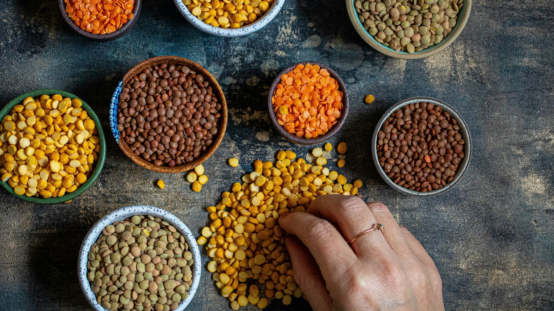7. Lentilles et haricots