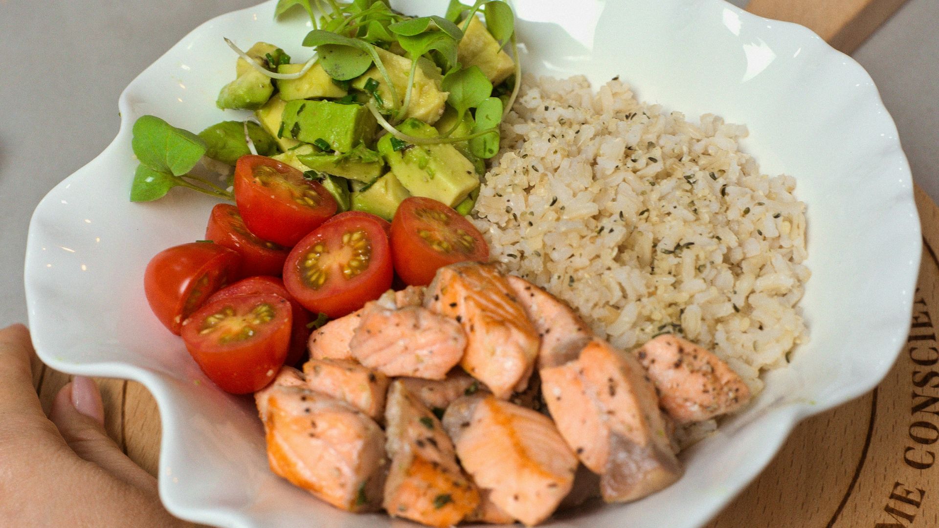 2. Bols de saumon au chipotle doux