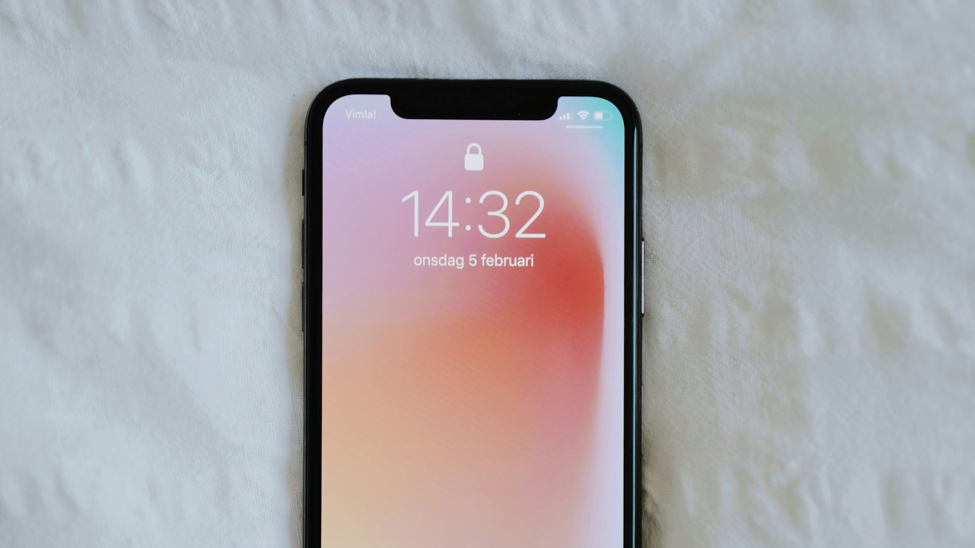 4. Posez votre téléphone, c'est un choix