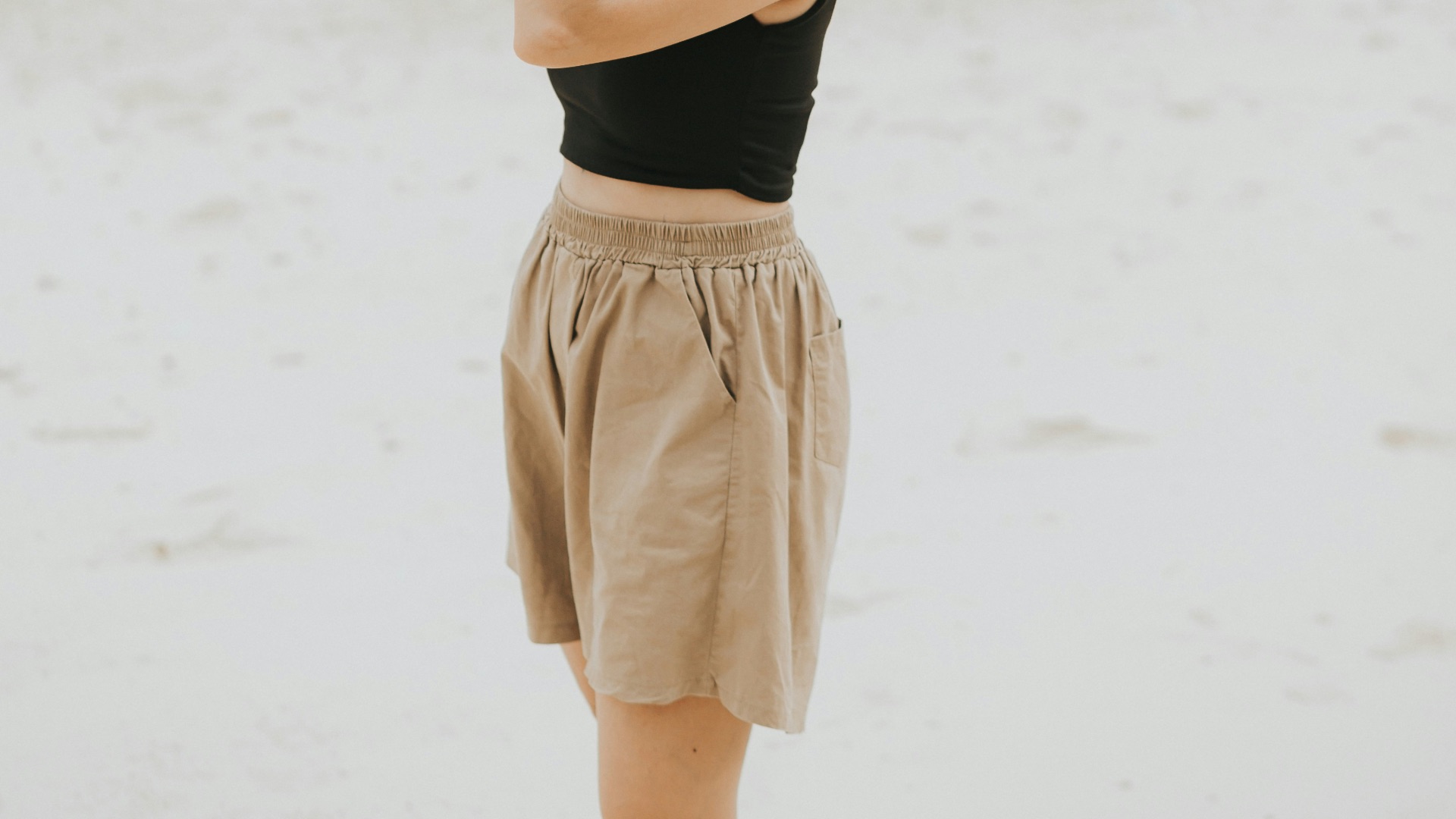 8. Short ample en lin ou en coton