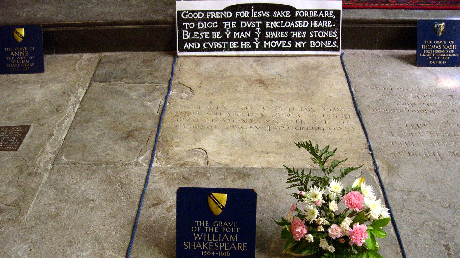 8. La tombe de Shakespeare