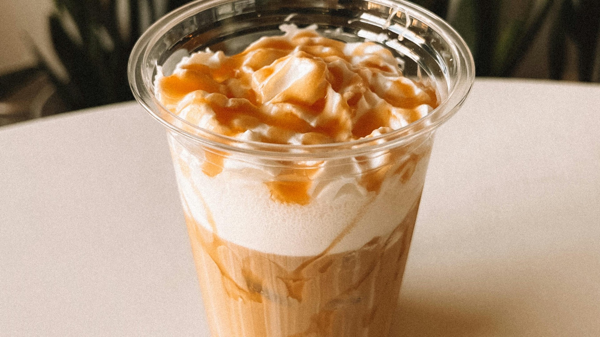 2. Café glacé à la crème caramel - Grand format