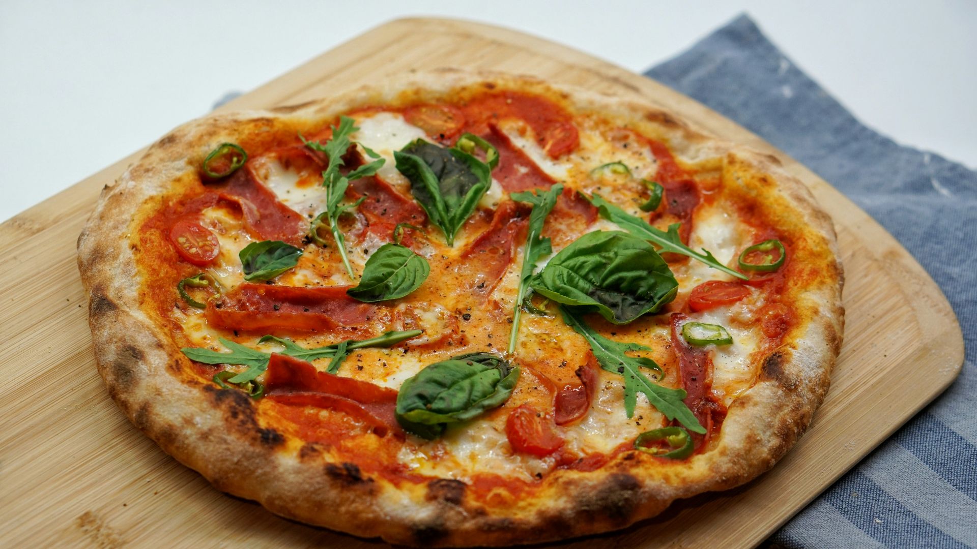 6. Pizza Margherita maison
