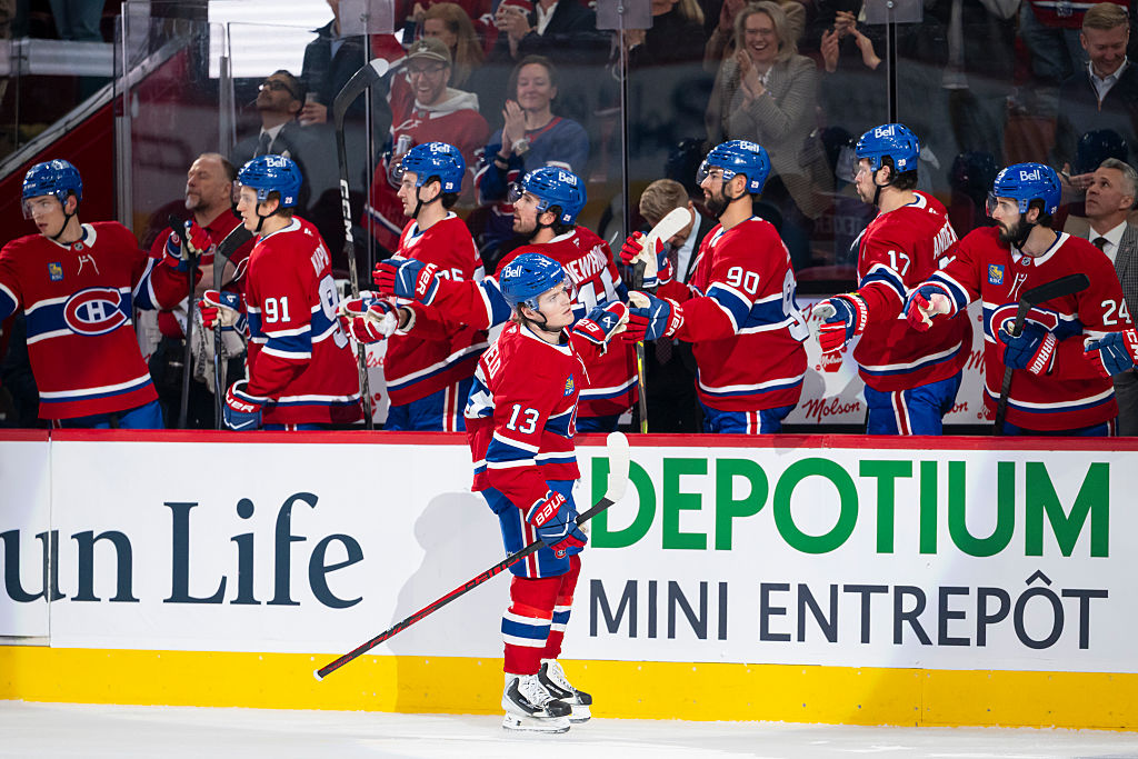 Maurice Richard Trophy: Cole Caufield is one goal behind Nathan MacKinnon