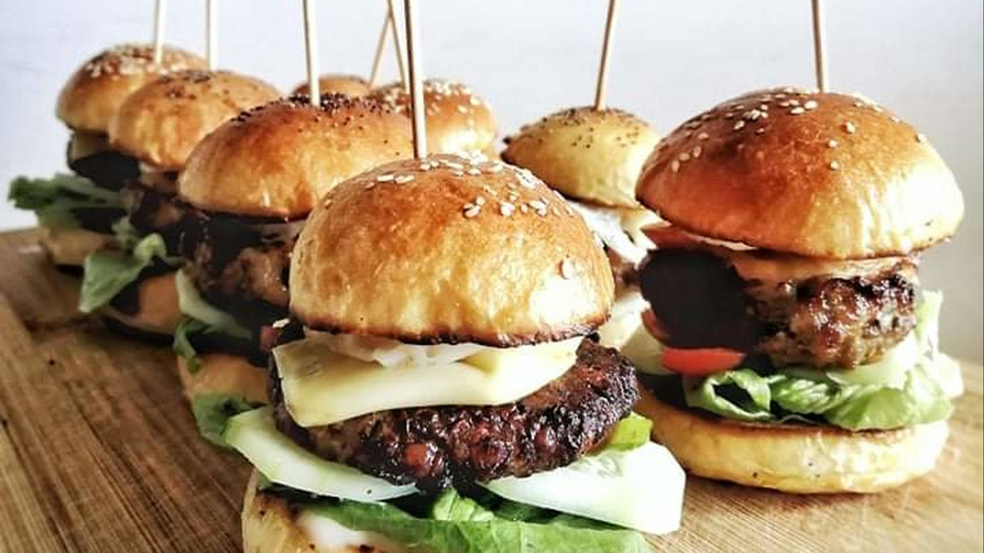 8. Mini-burgers originaux