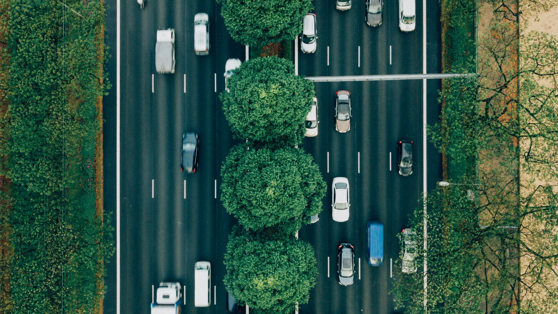 7. La route semblait moins fréquentée