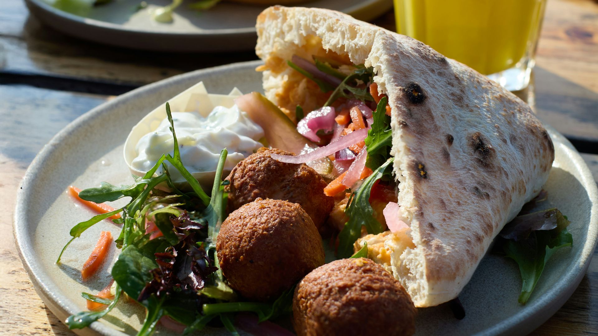 16. Pitas aux falafels