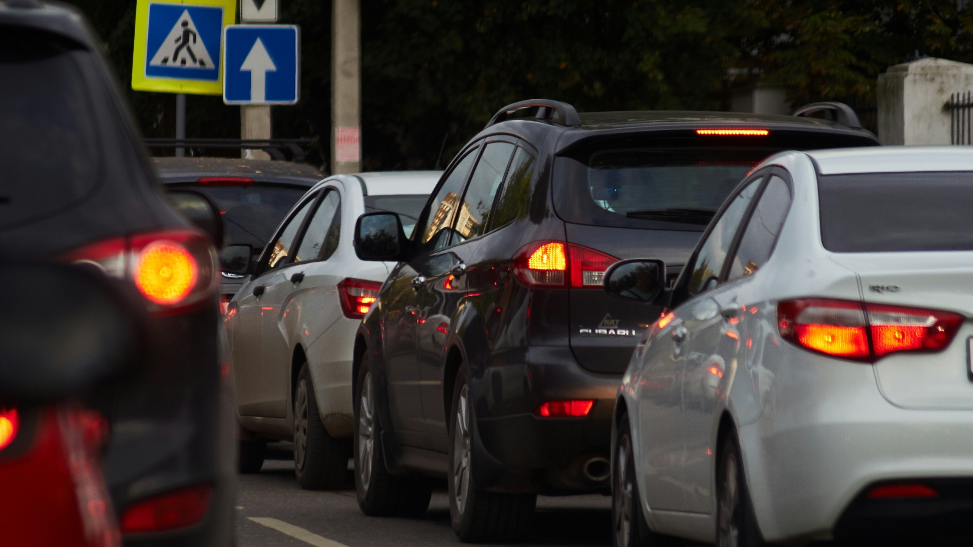 8. Ils font preuve de patience dans les embouteillages