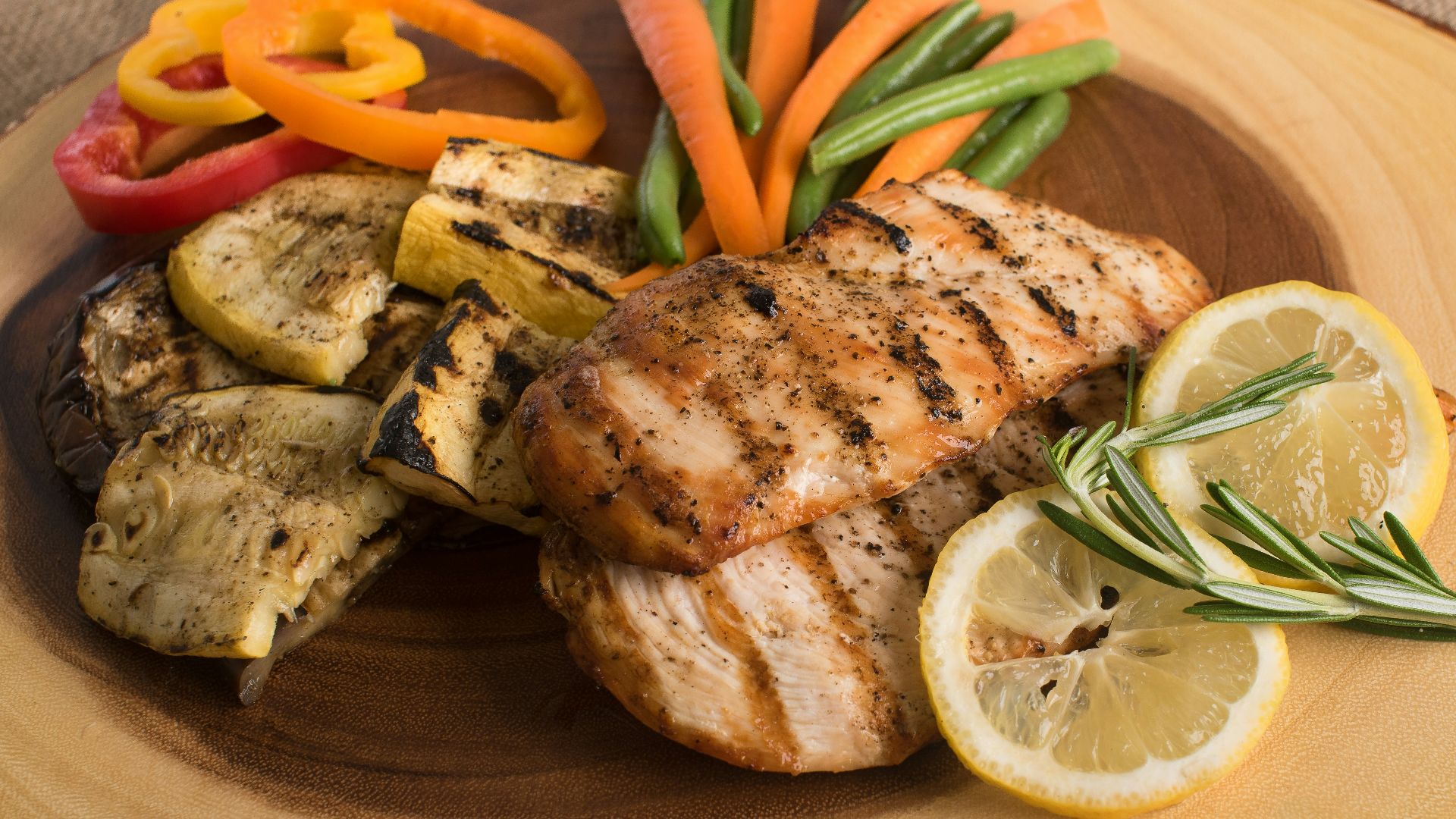 6. Tranches de poulet grillées