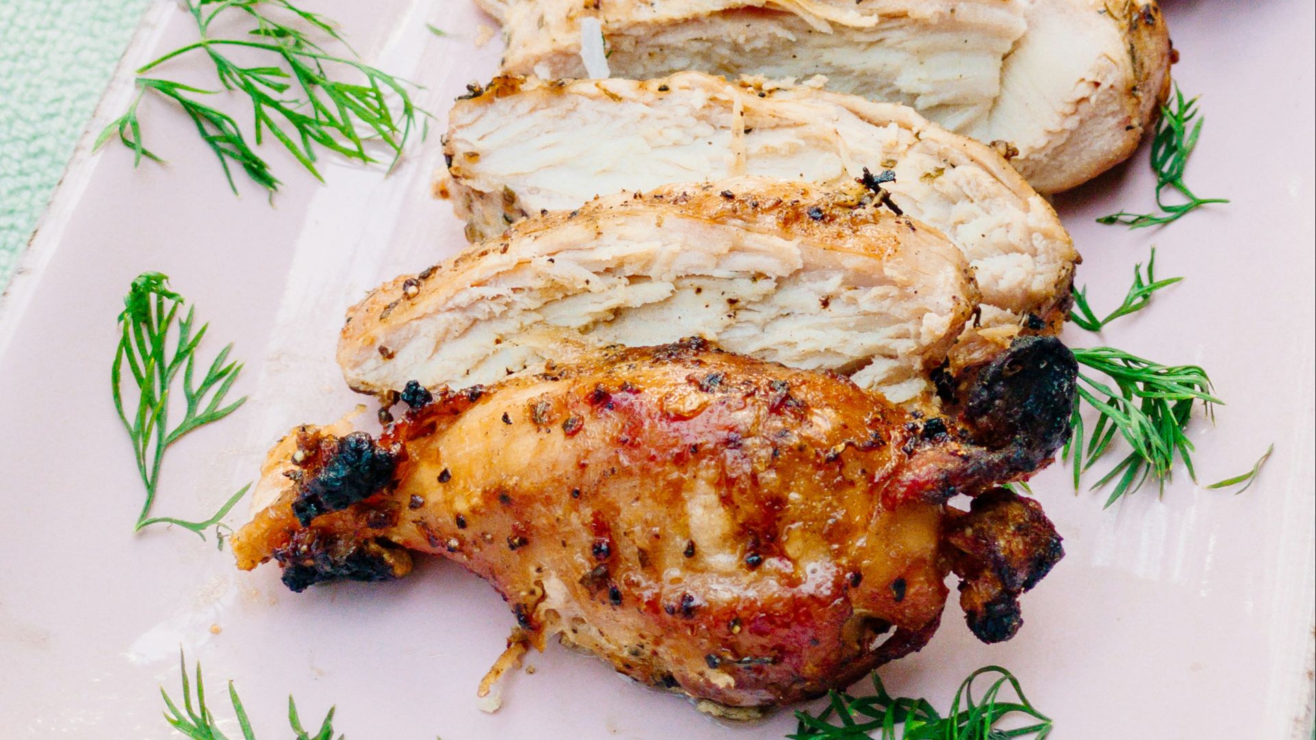 19. Poulet grillé