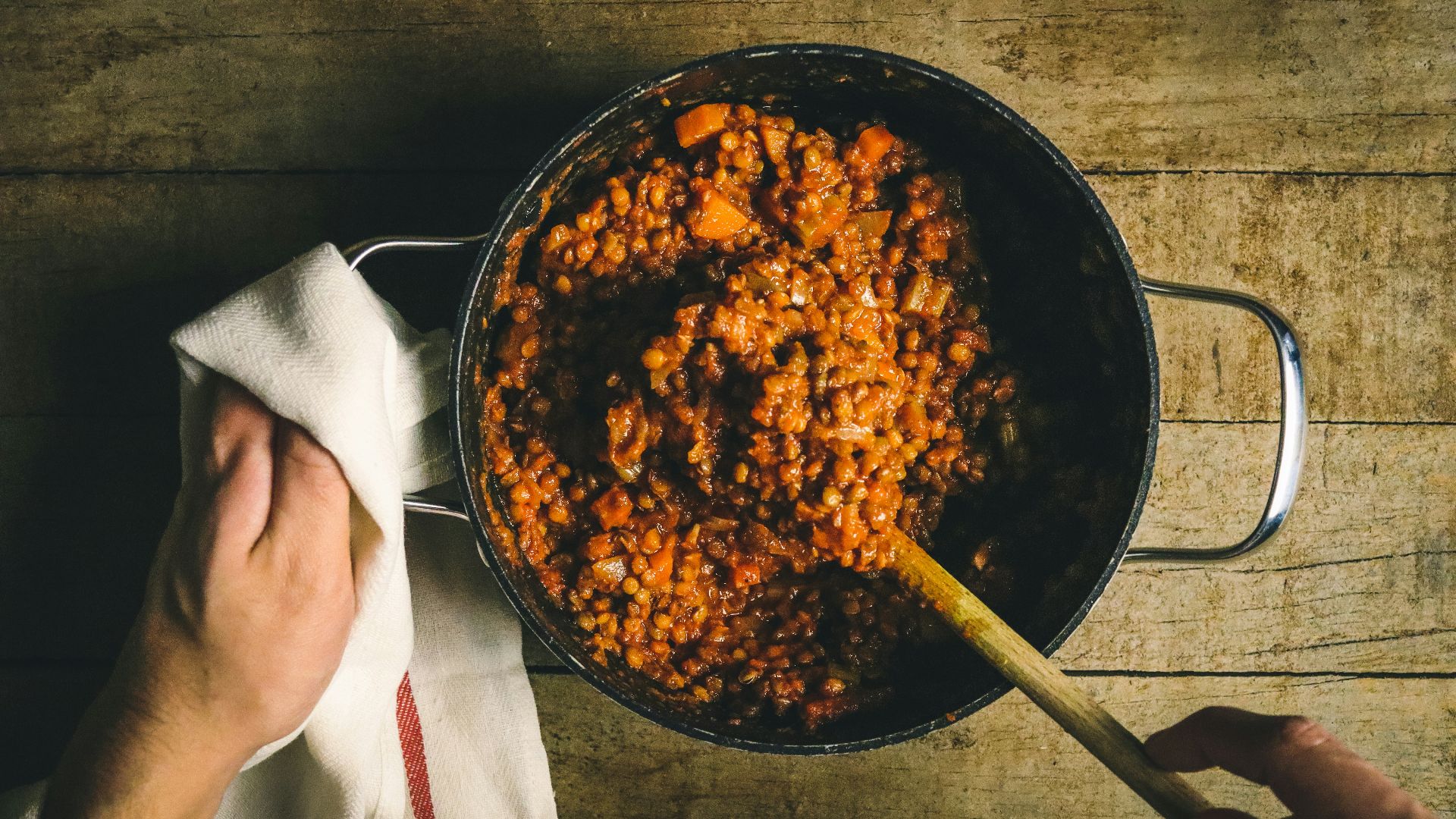1. Haricots et lentilles