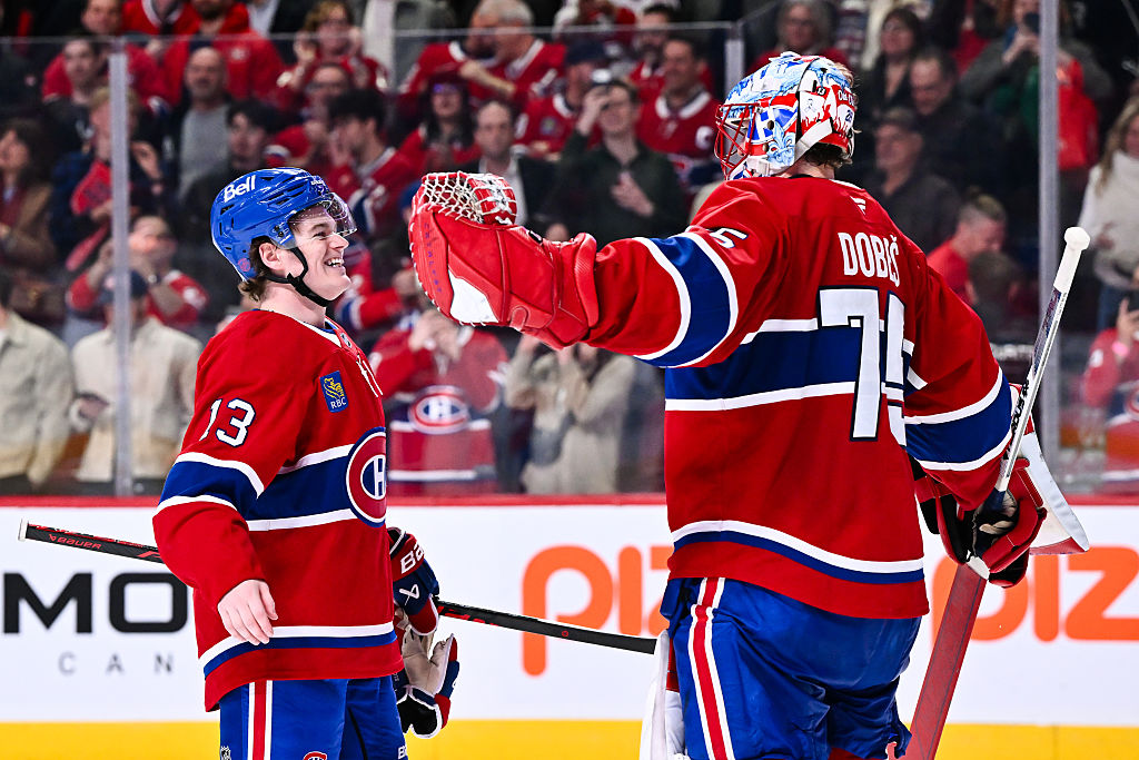 In the shadow of Cole Caufield, Jakub Dobes has (once again) stepped up