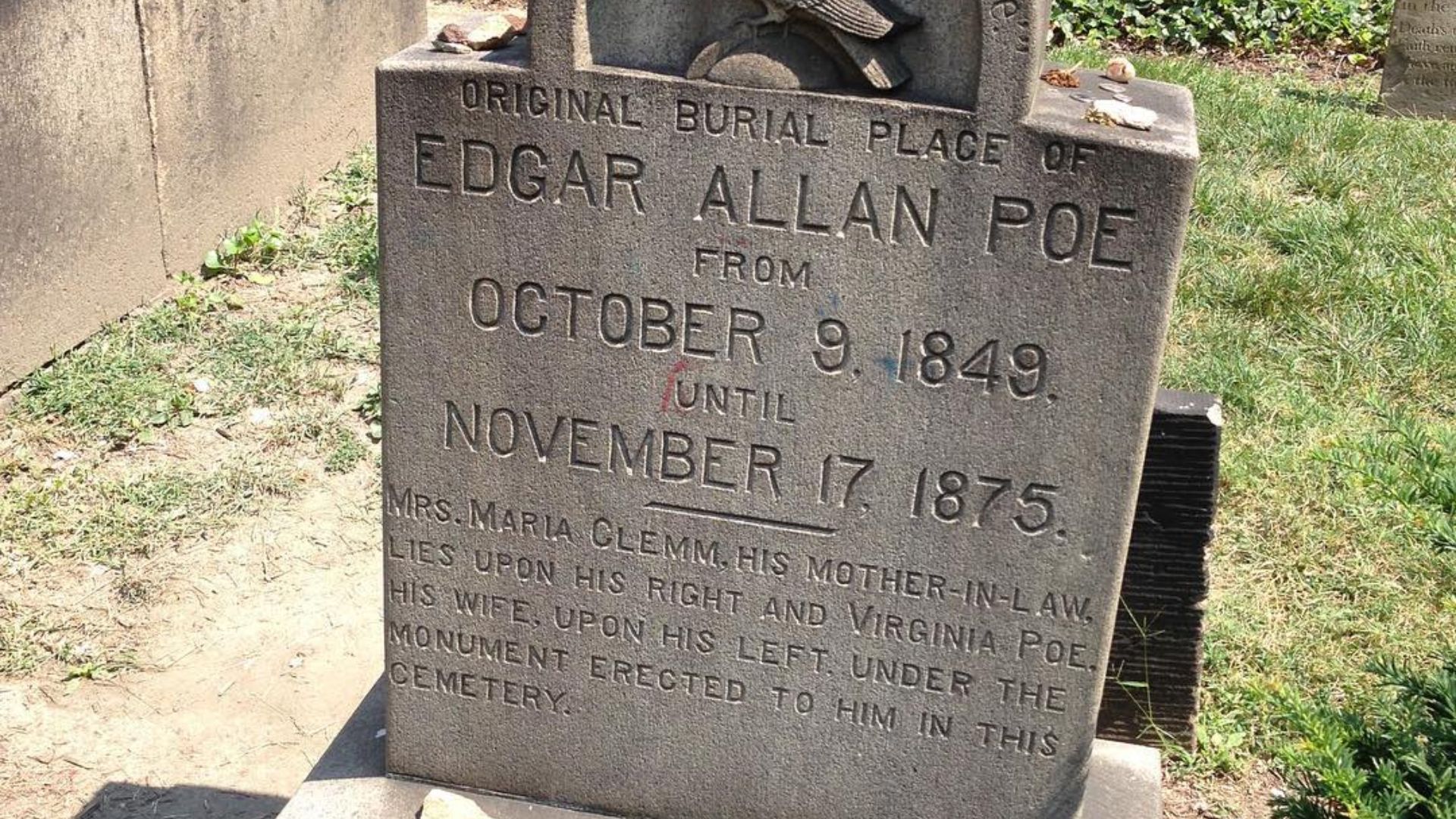 6. La tombe d'Edgar Allan Poe