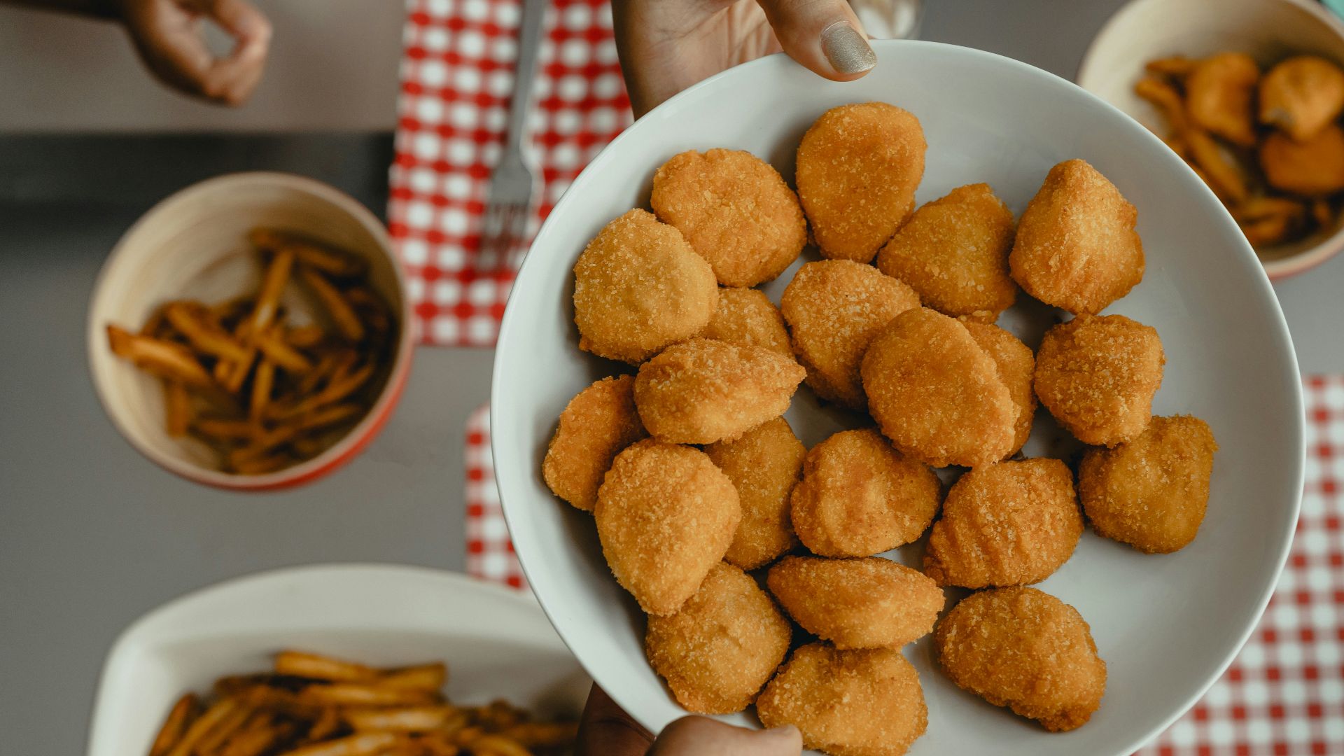 2. Nuggets de poulet issus de la culture cellulaire