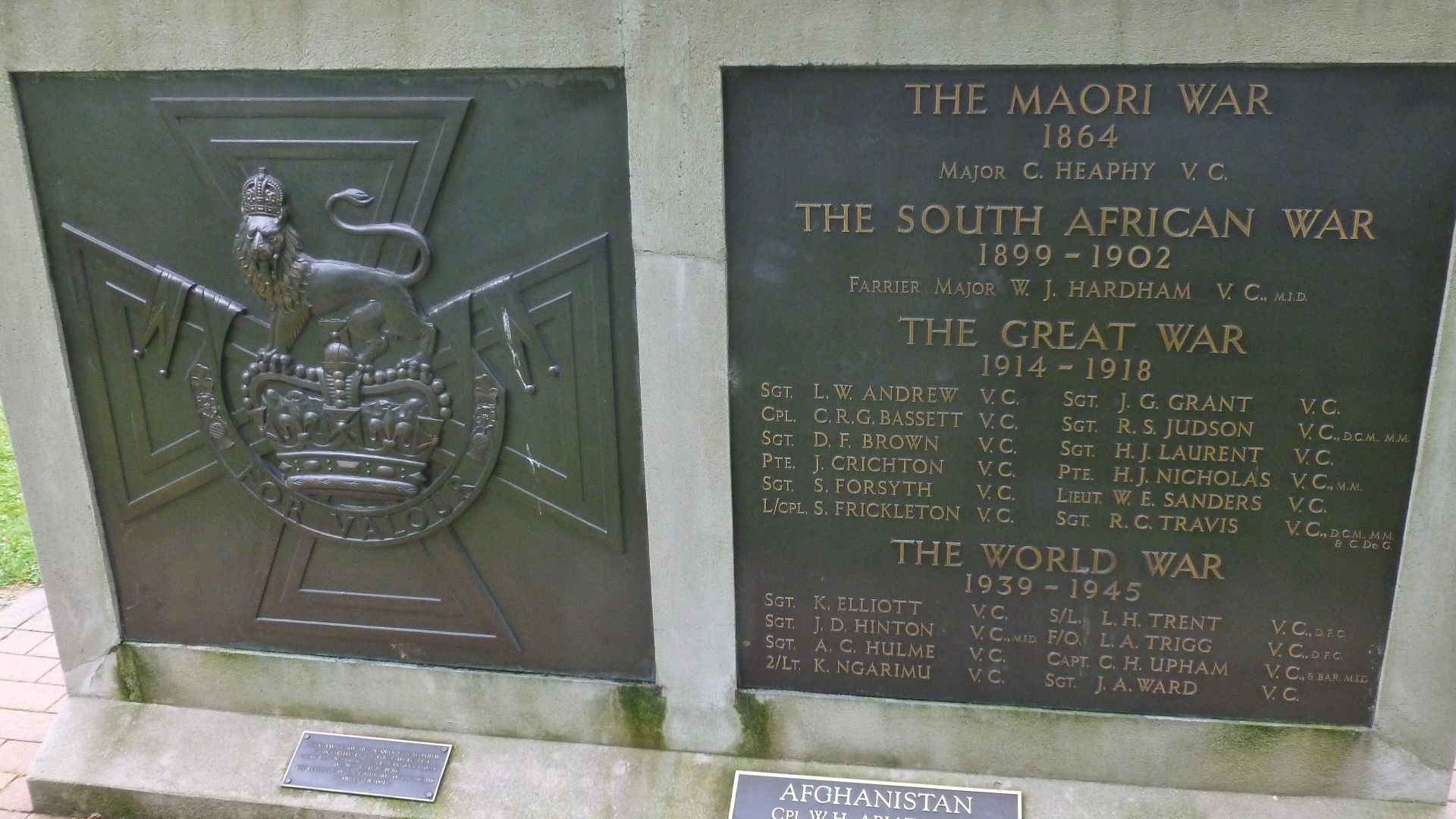 6. La Croix de Victoria pour la Nouvelle-Zélande