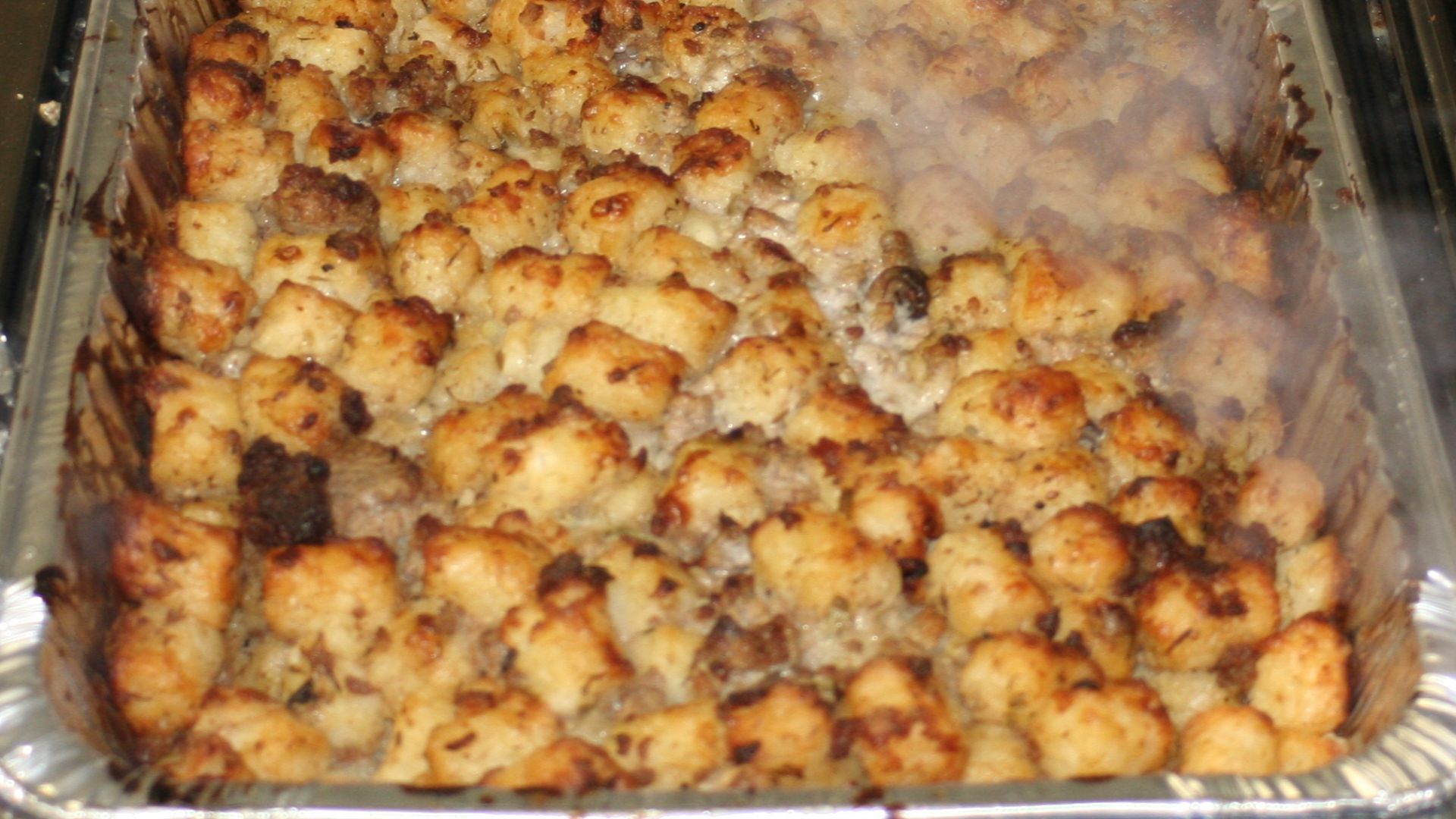 15. Gratin de croquettes de pommes de terre