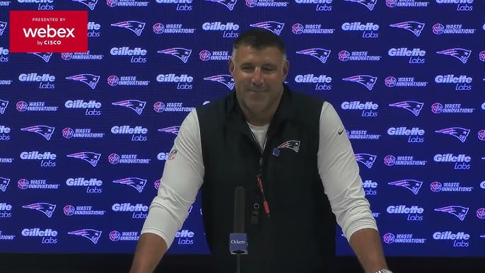 Mike Vrabel is refusing to speak to the media this week