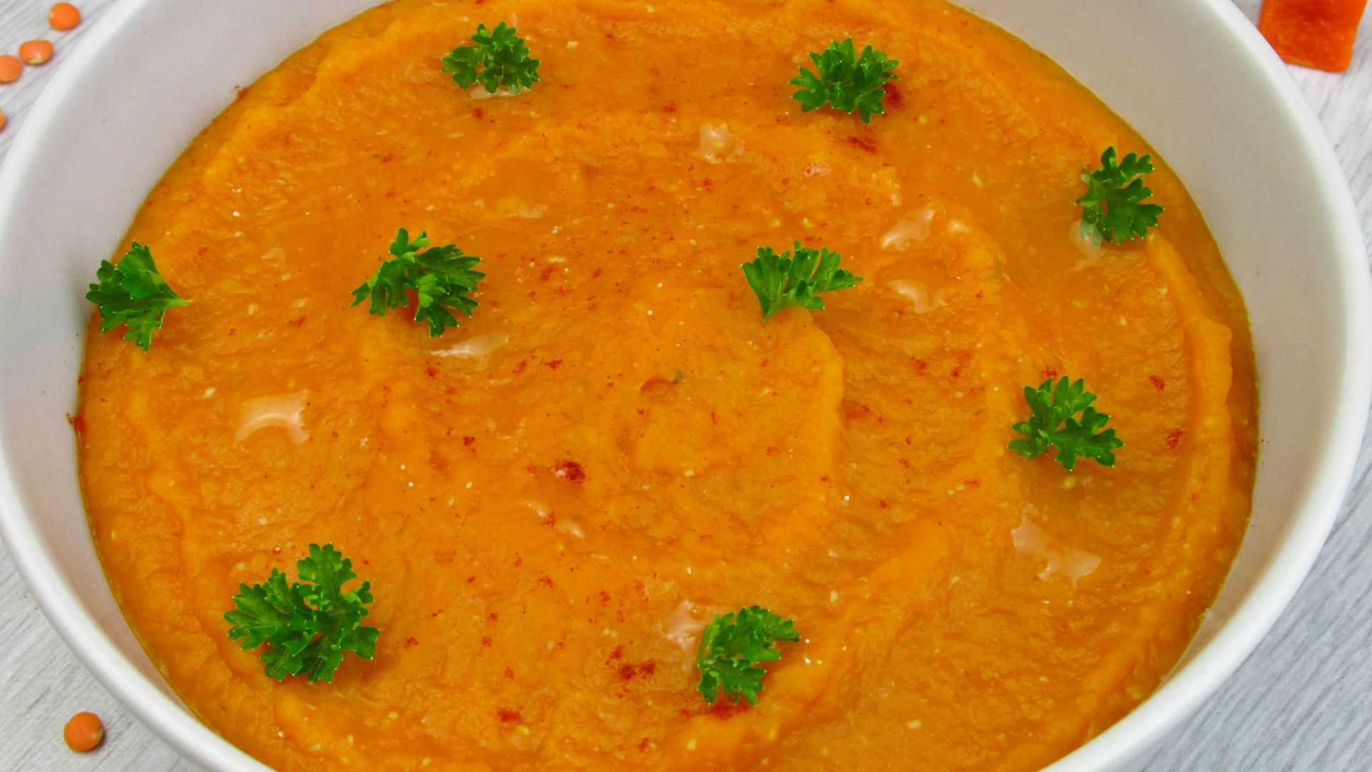 11. Soupe mixée aux lentilles