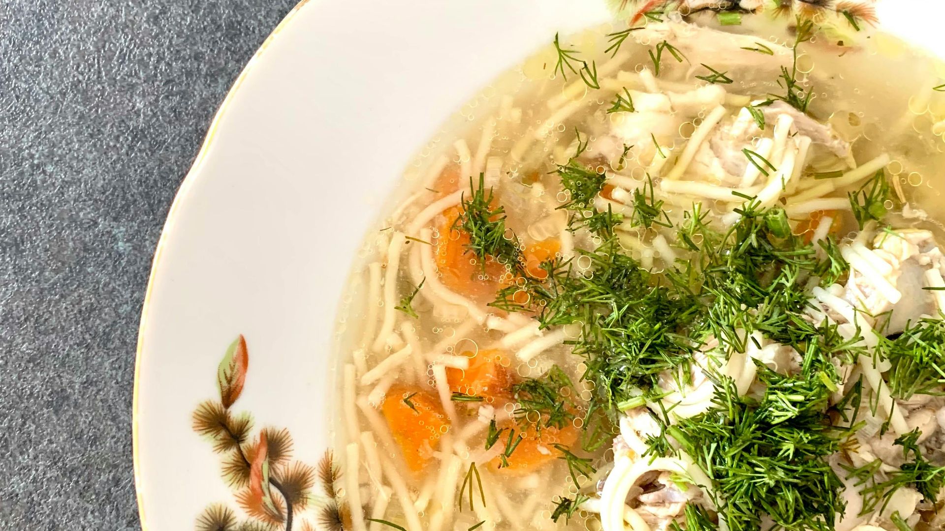 3. Soupe au poulet et aux nouilles