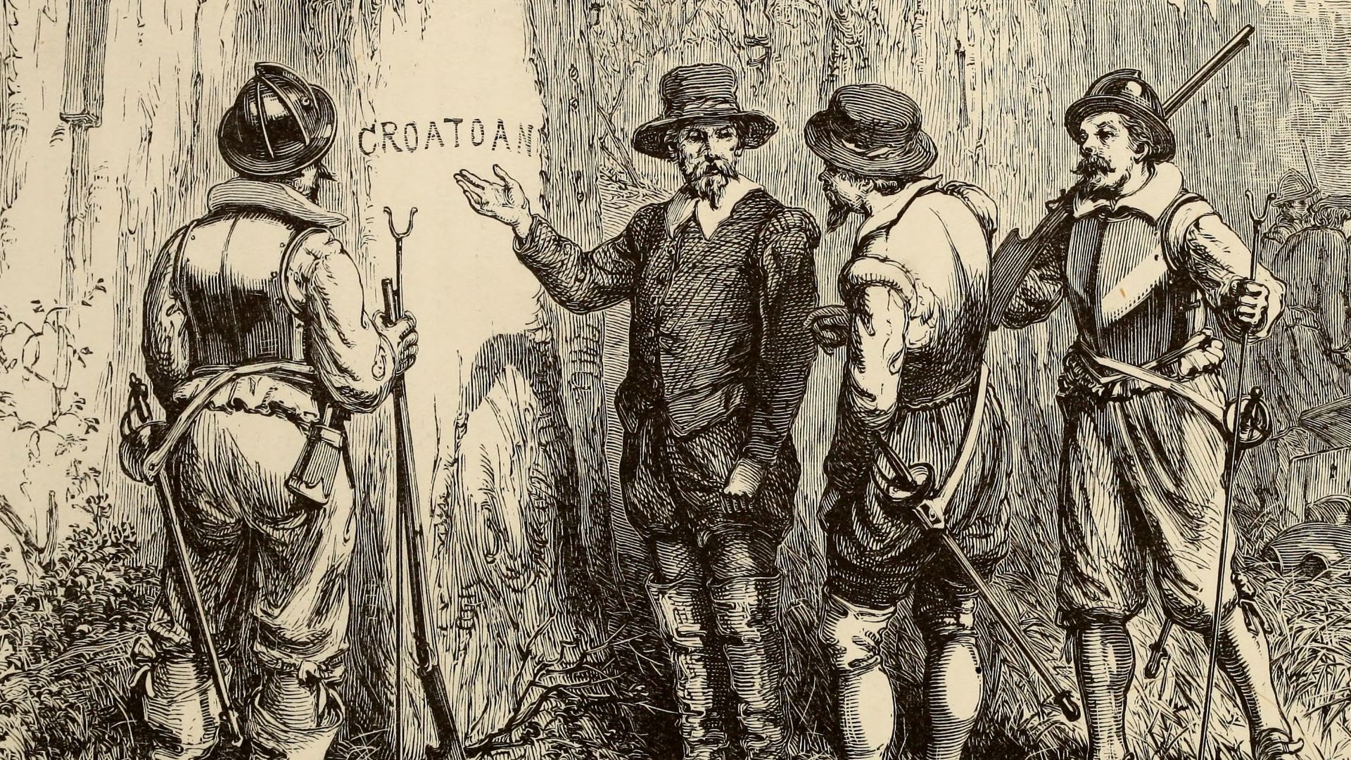 1. Colonie de Roanoke, Caroline du Nord
