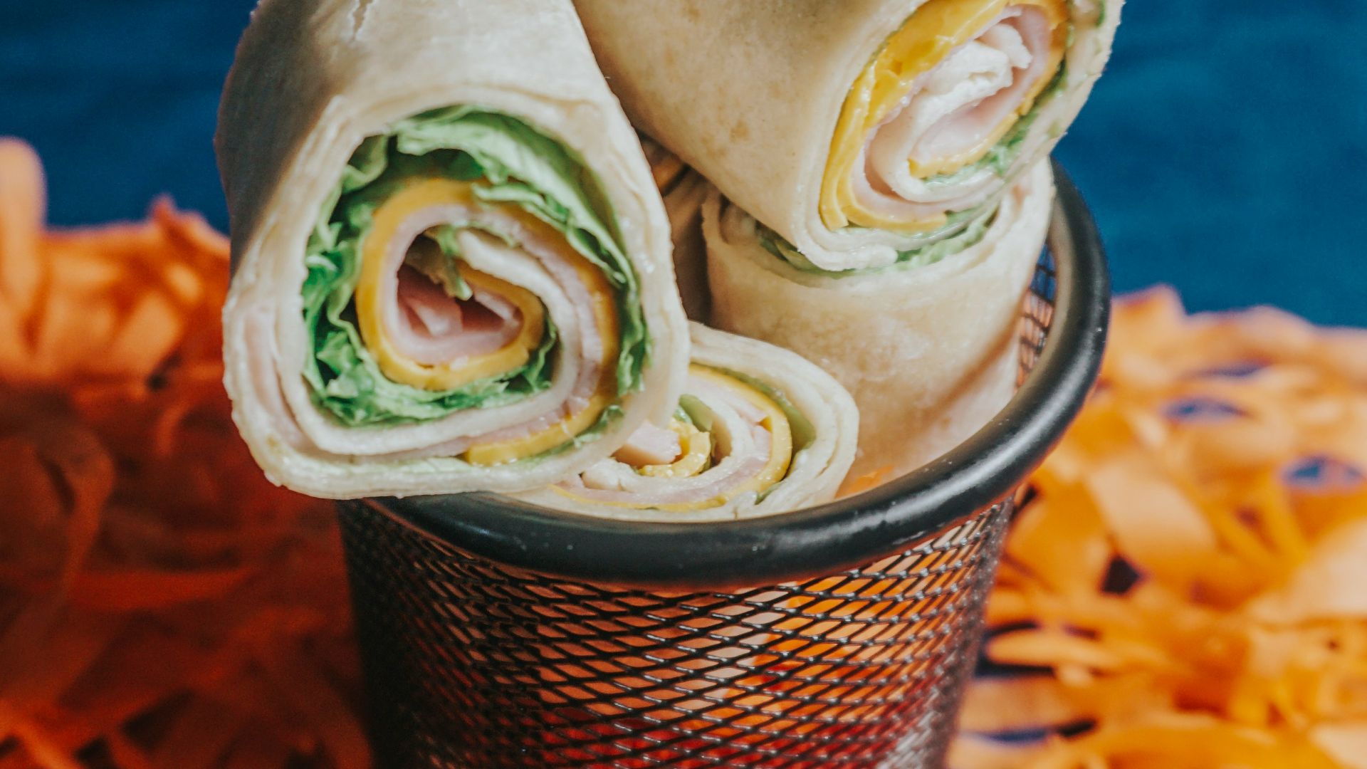 1. Wrap à la dinde et à l'avocat
