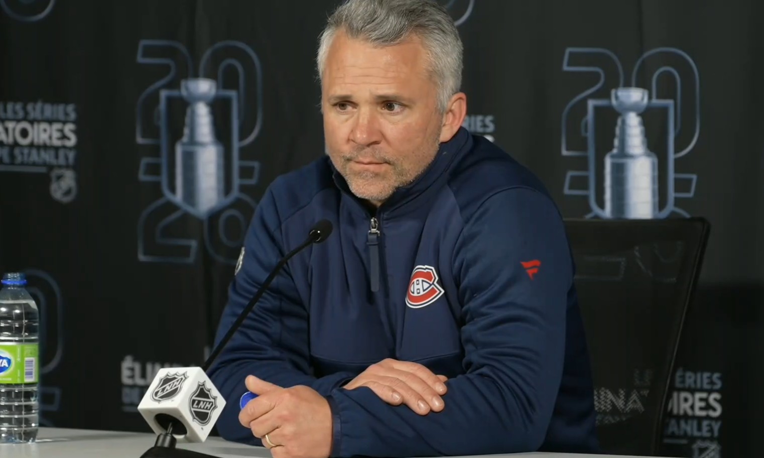 Martin St-Louis won’t guarantee that Josh Anderson and Juraj Slafkovsky will play on Wednesday