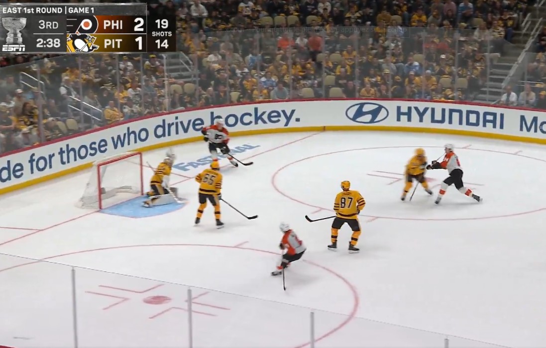 Pens vs. Flyers: Two brawls and five ejections in the stands before the game even started