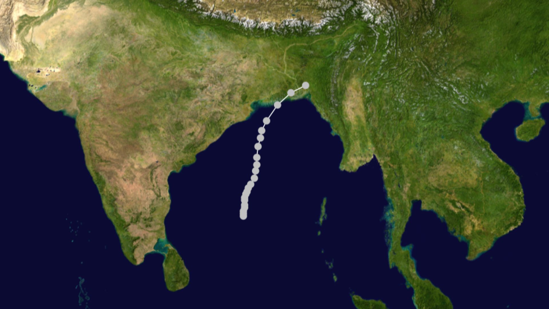 5. Il a frappé l'un des paysages les plus vulnérables de la planète