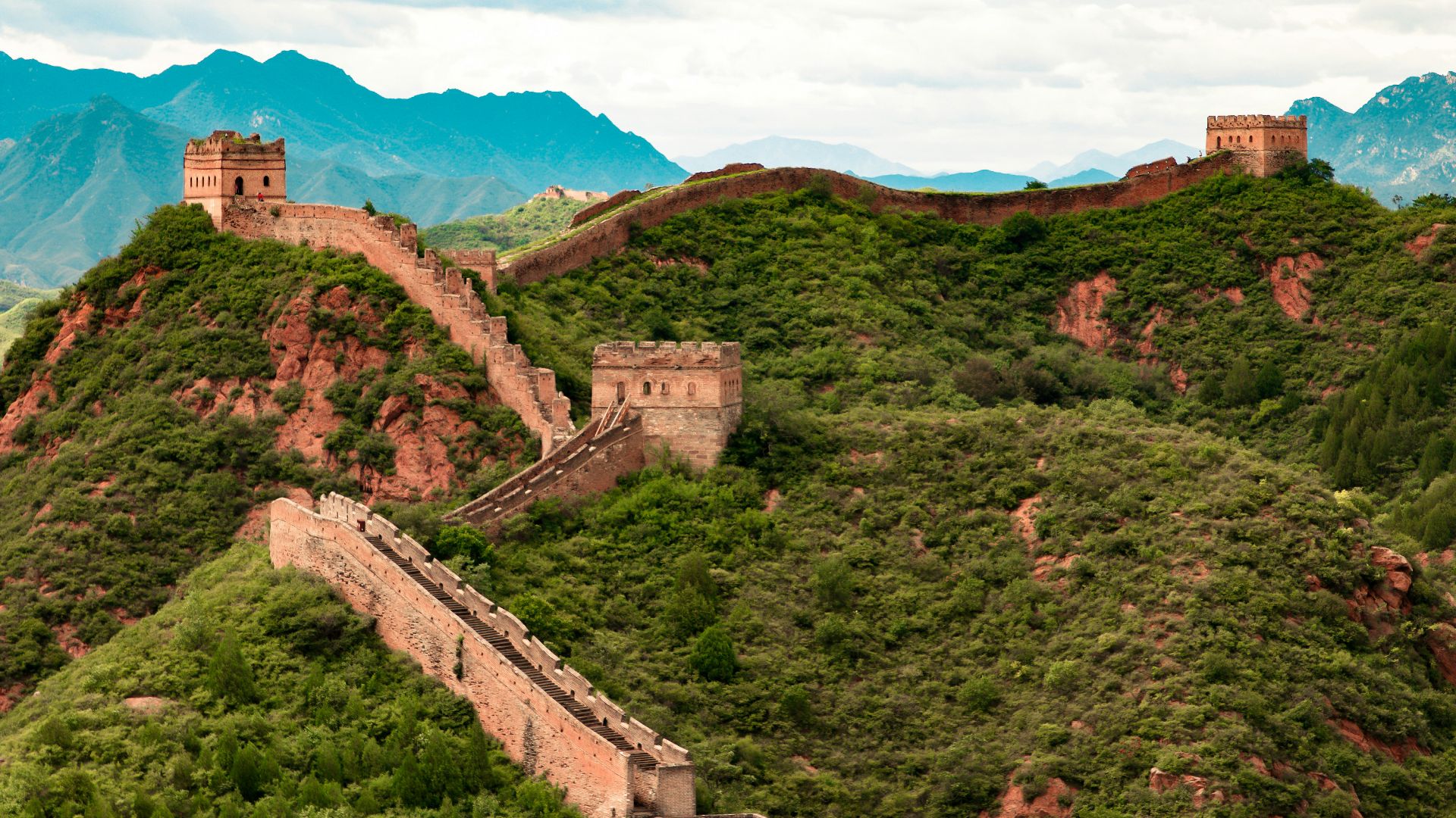 6. La Grande Muraille est clairement visible depuis l'espace