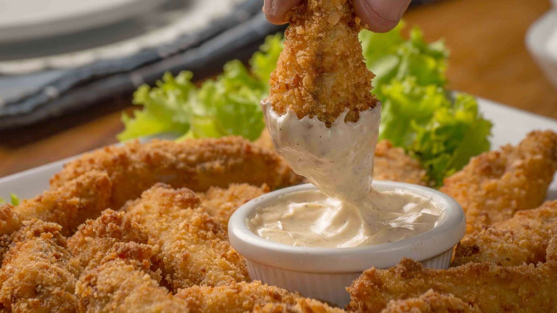 4. Poulet frit